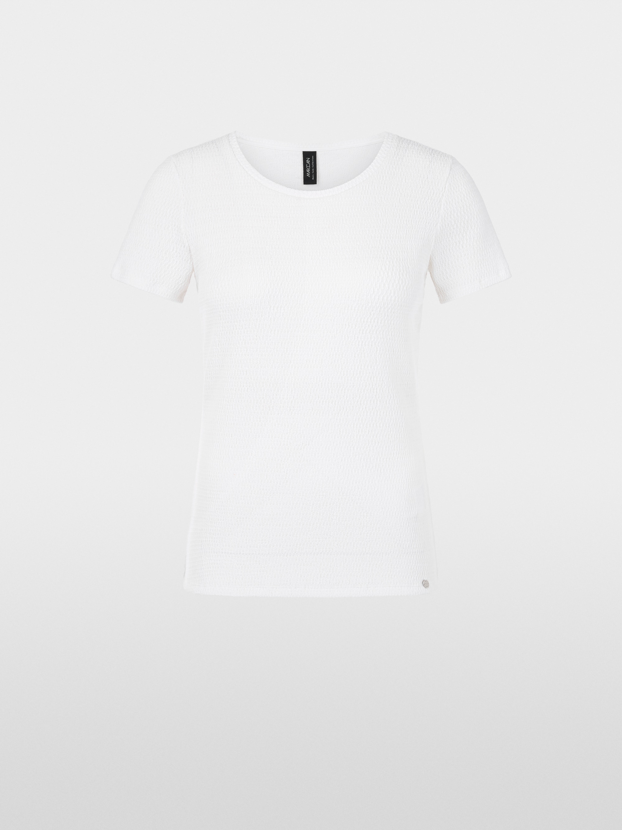 Fitted short-sleeved shirt