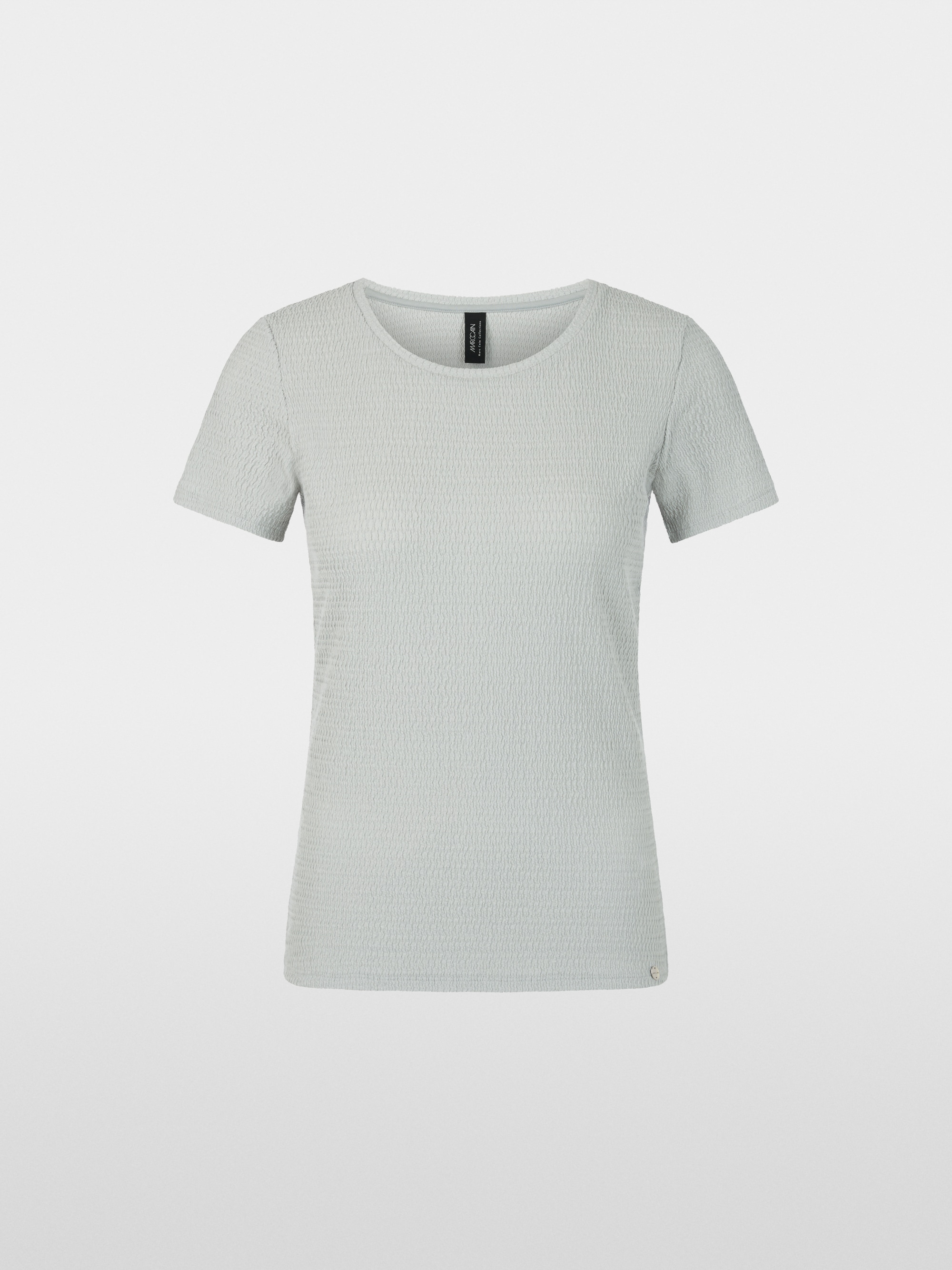 Fitted short-sleeved shirt