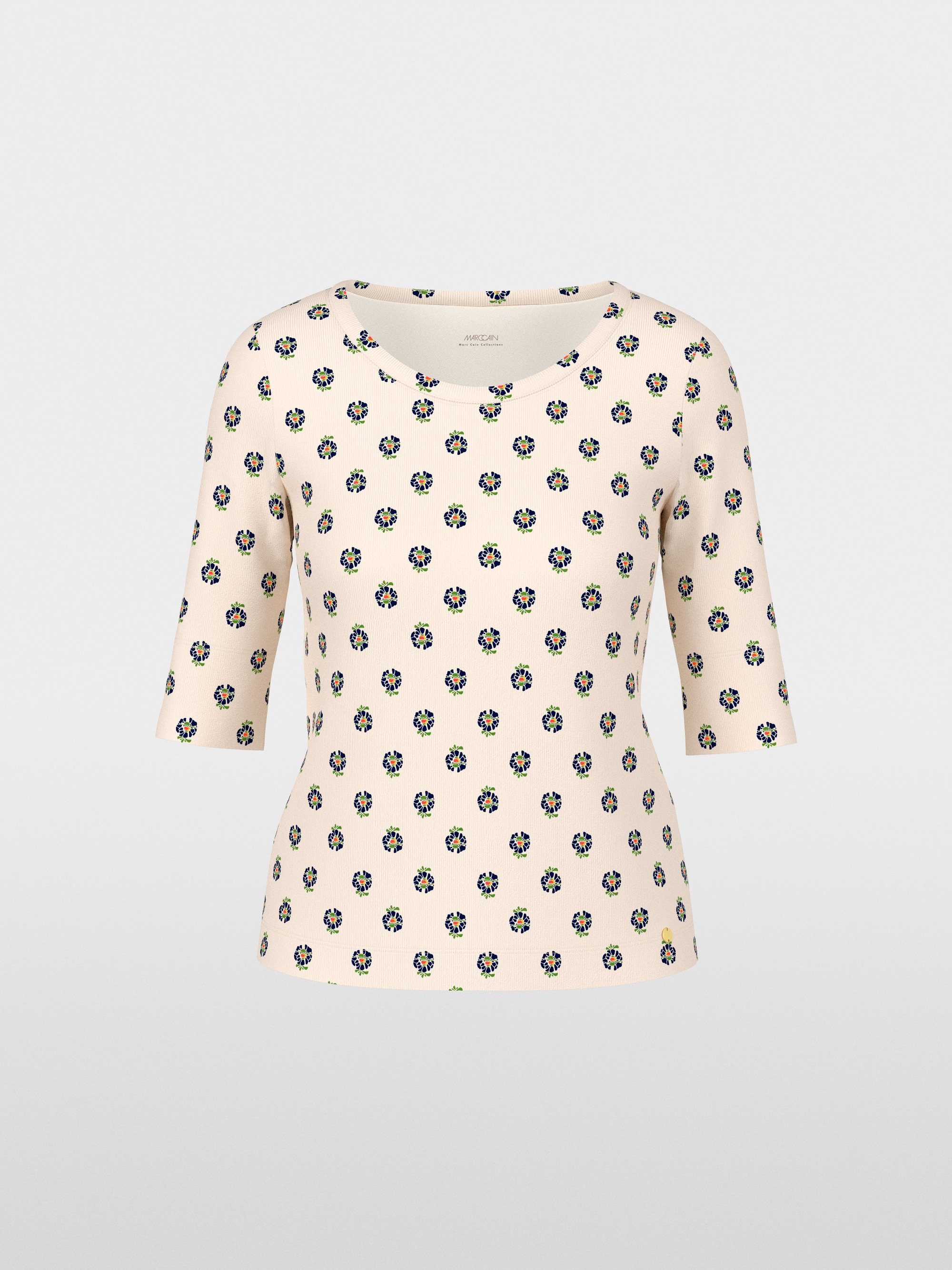 Stretch cotton shirt
