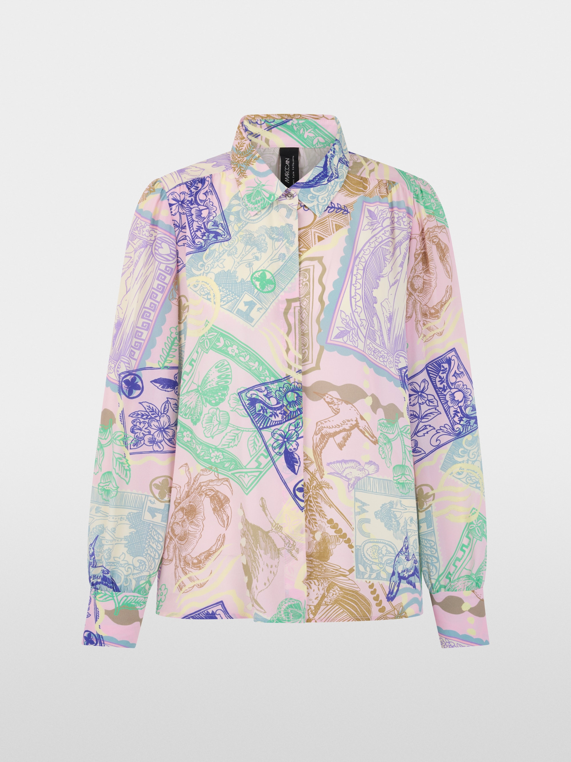 Chemisier à imprimé estampillé