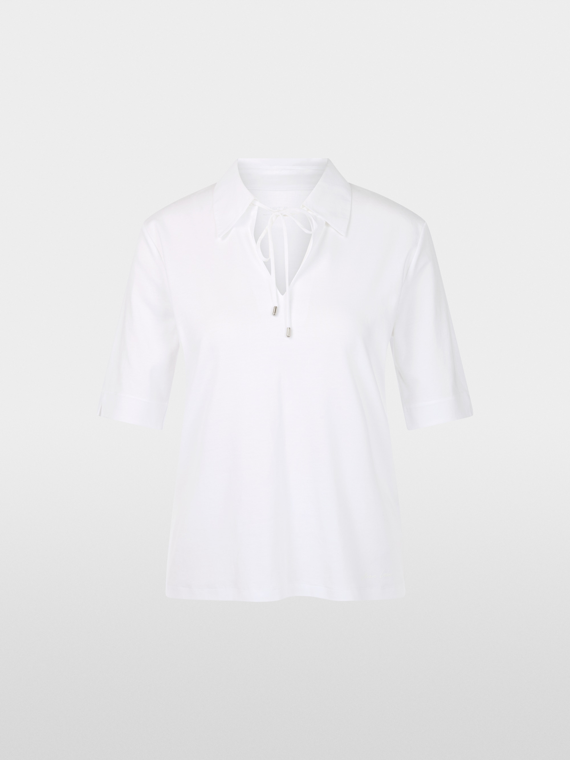 Polo uni avec cordon