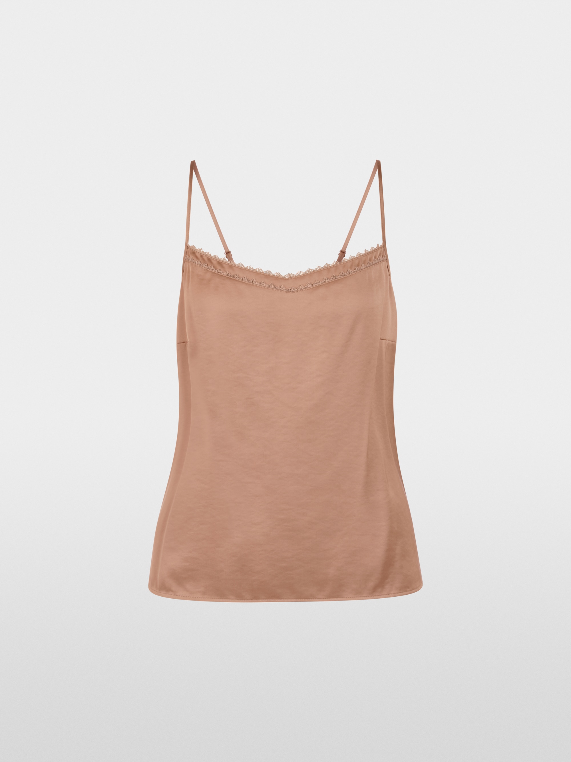 Top élégant à bretelles avec dentelle