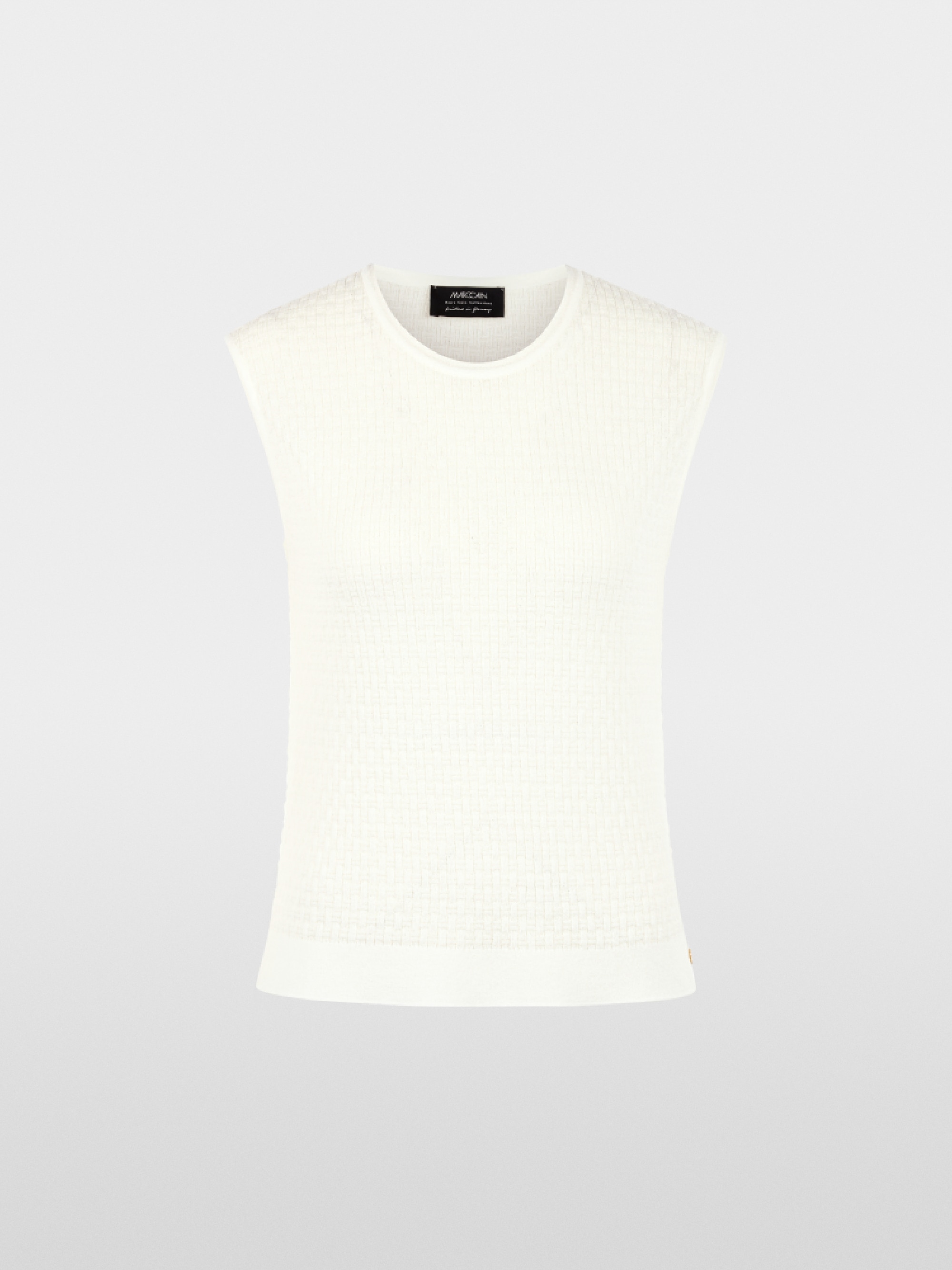 ‘Knitted in Germany’ viscose top