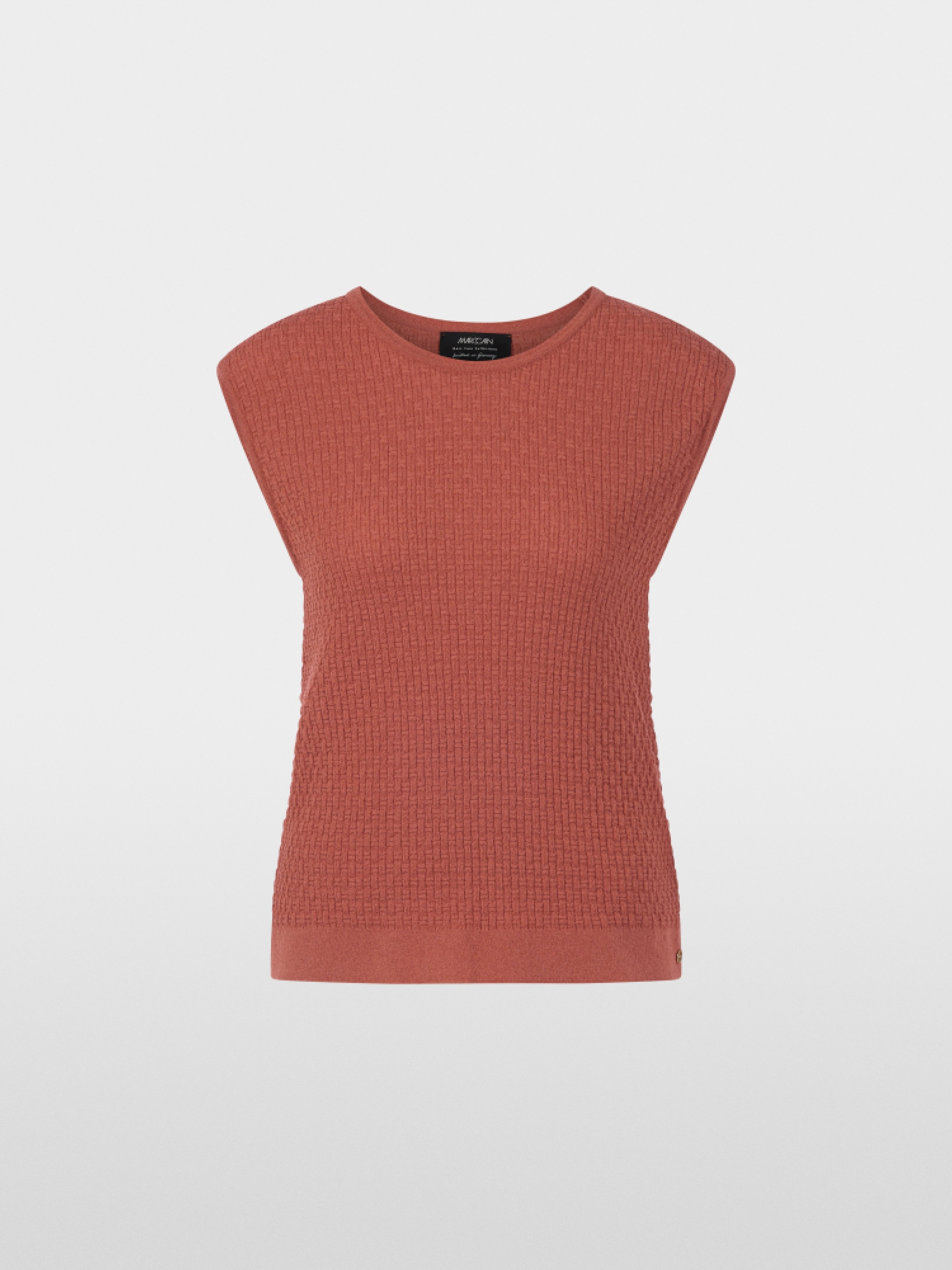 ‘Knitted in Germany’ viscose top