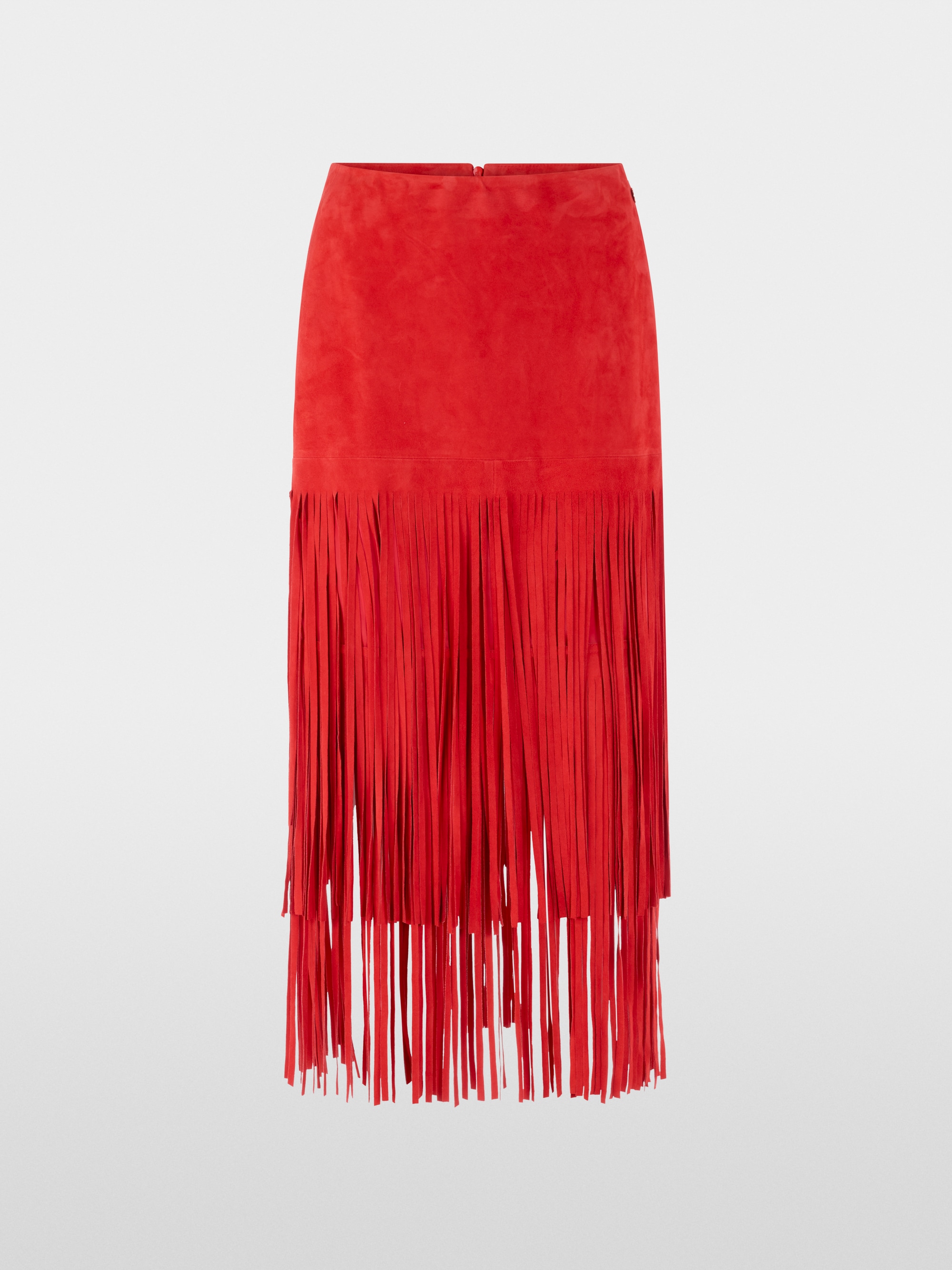 Midi leren rok "Rethink Together"