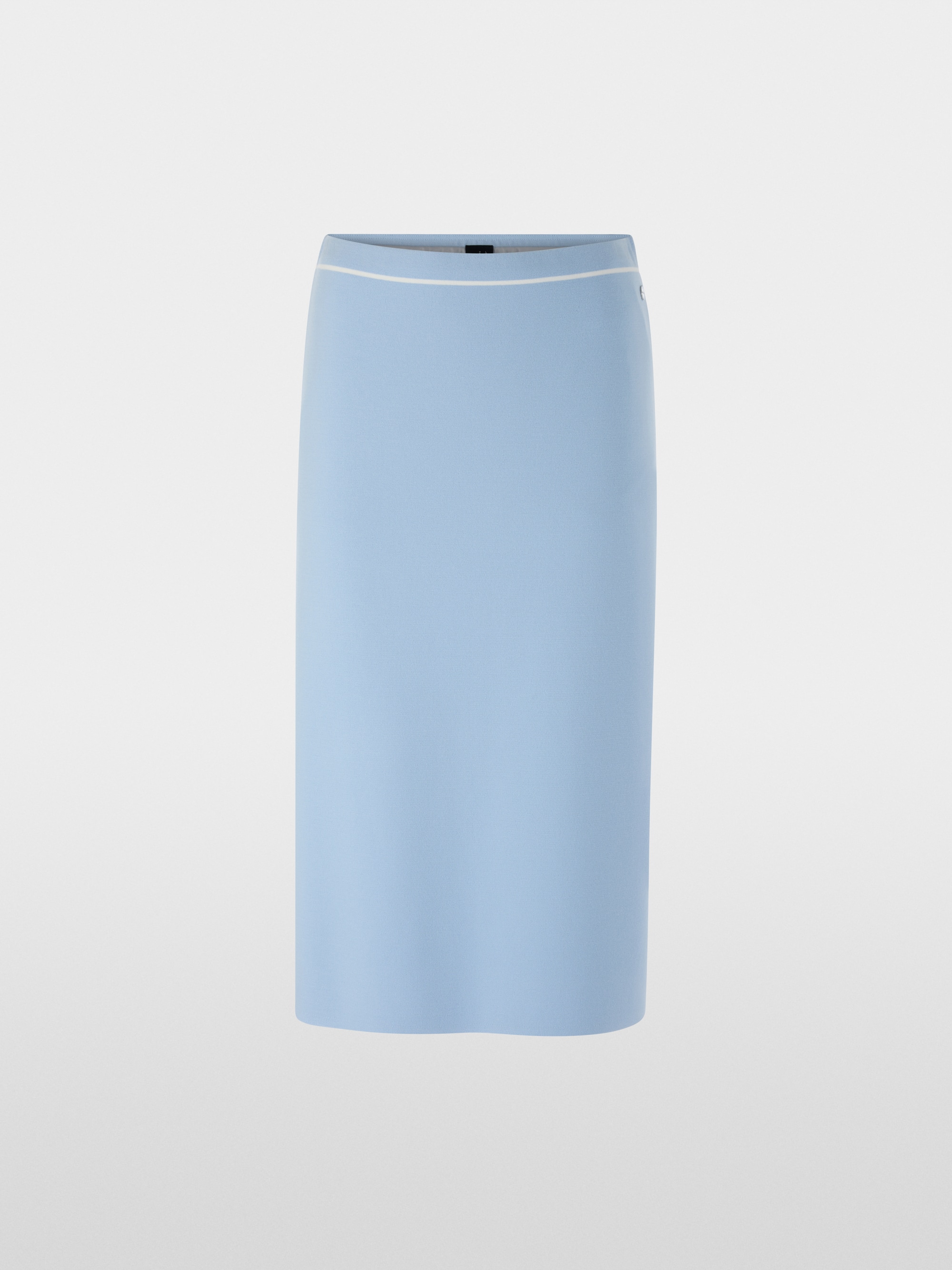 ‘Rethink Together’ fine knit midi skirt