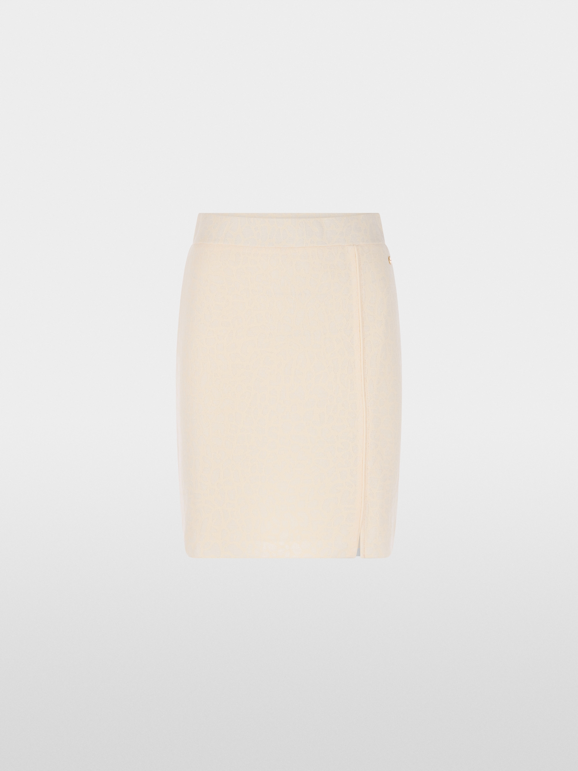 ‘Knitted in Germany’ fine-knit skirt