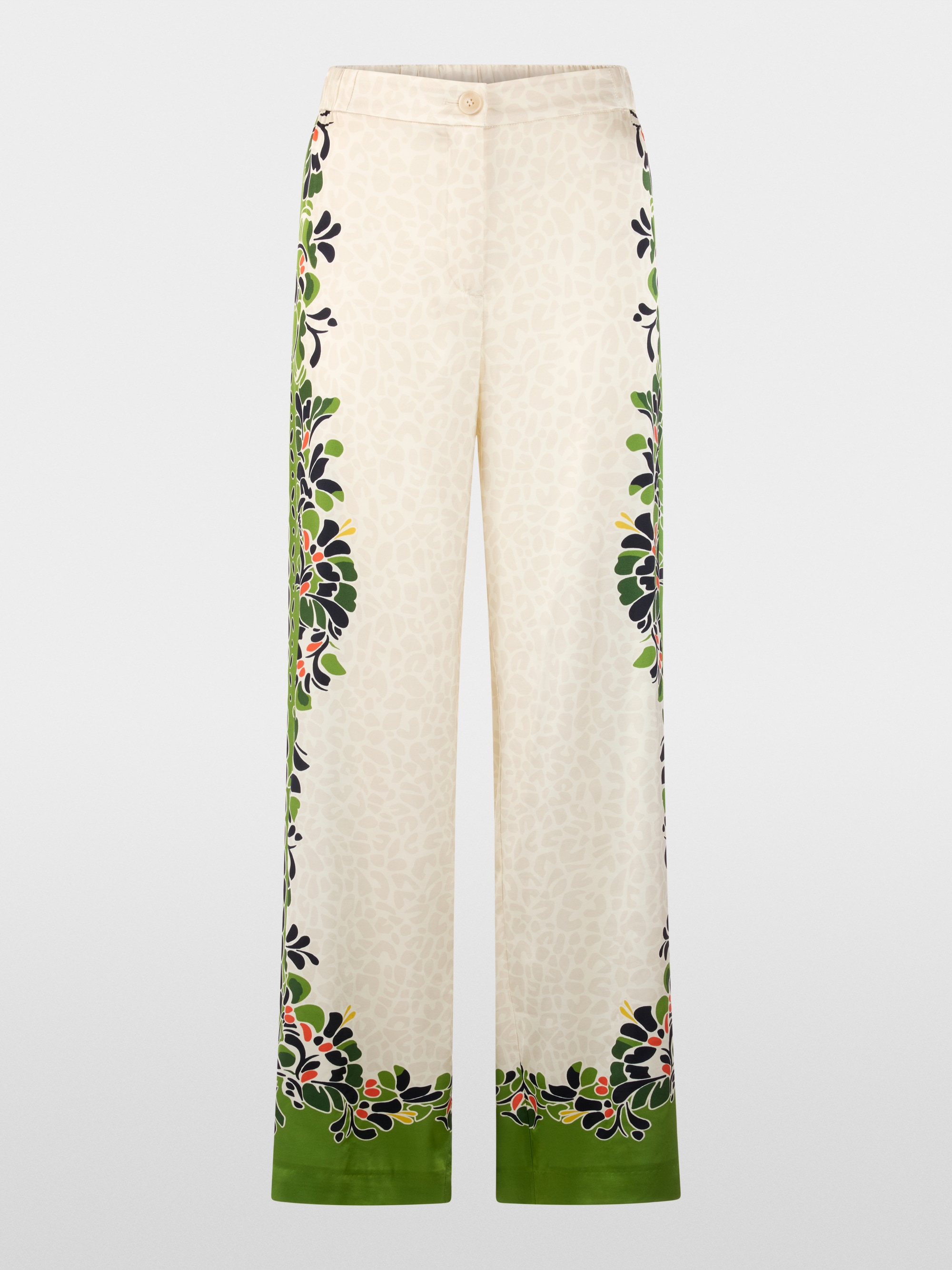 WARRI flowing trousers with print mix