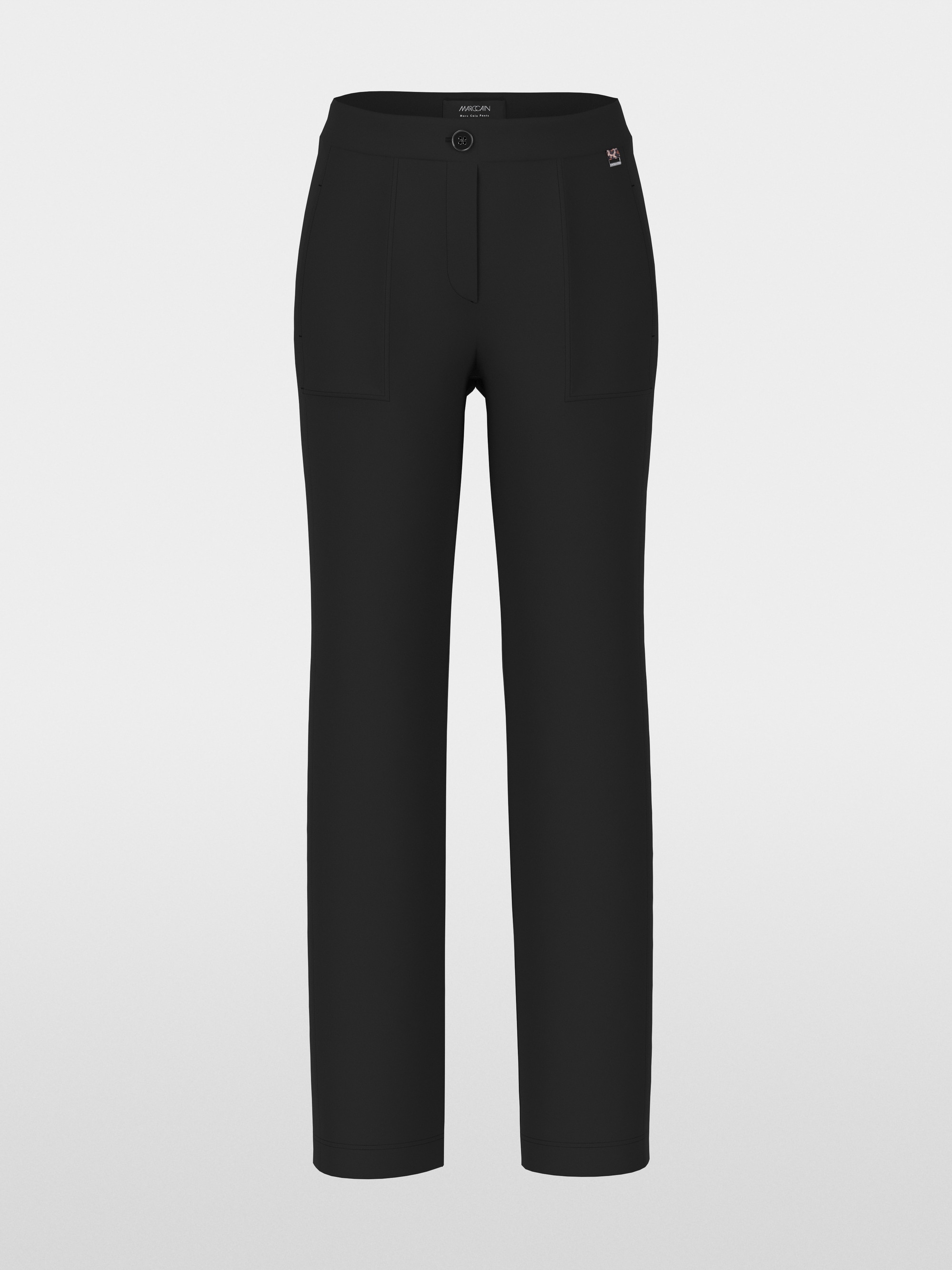 Pantalon en tissu FENDOU avec poches cousues