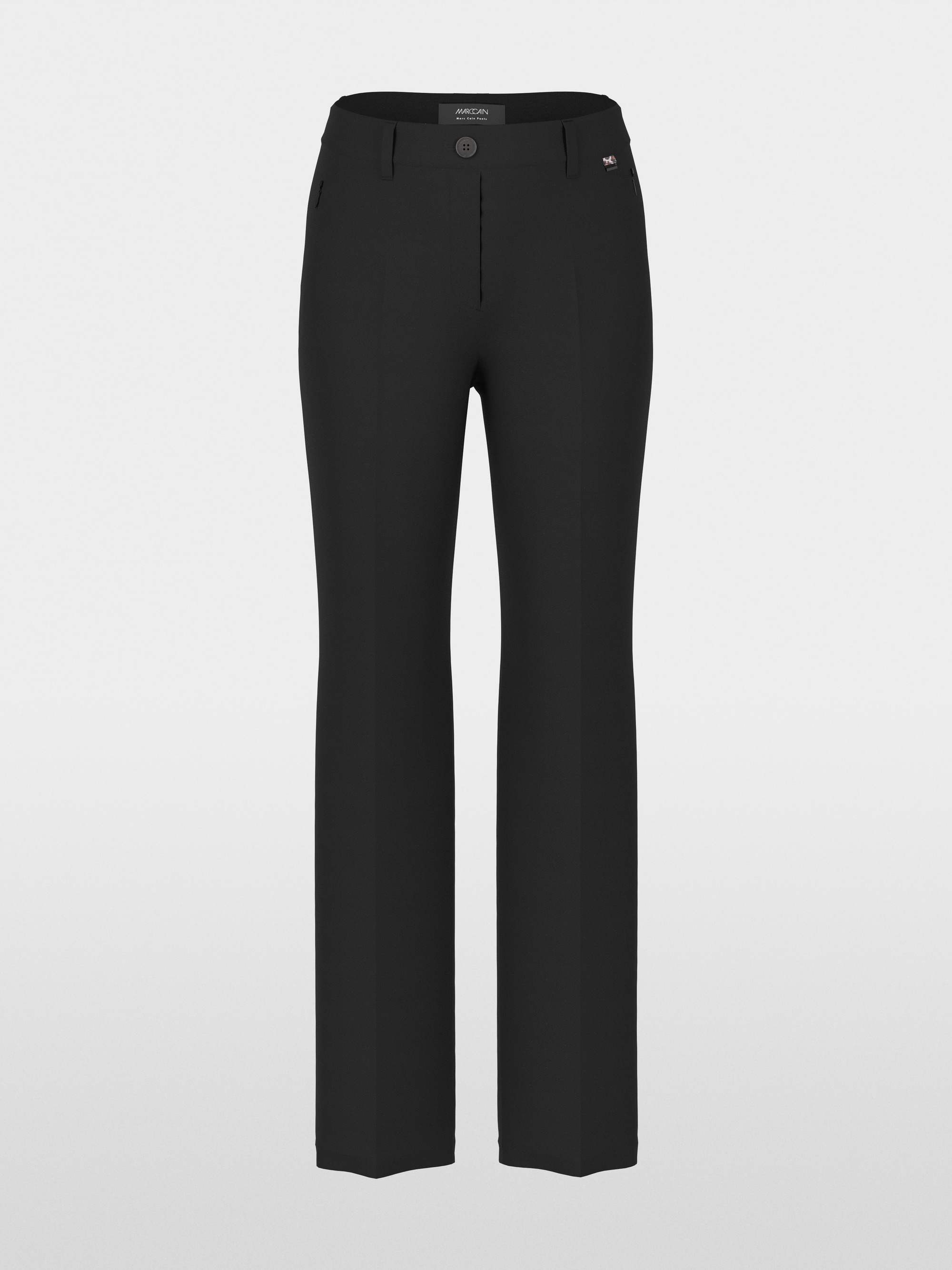 FENDOU fabric pants with straight cut