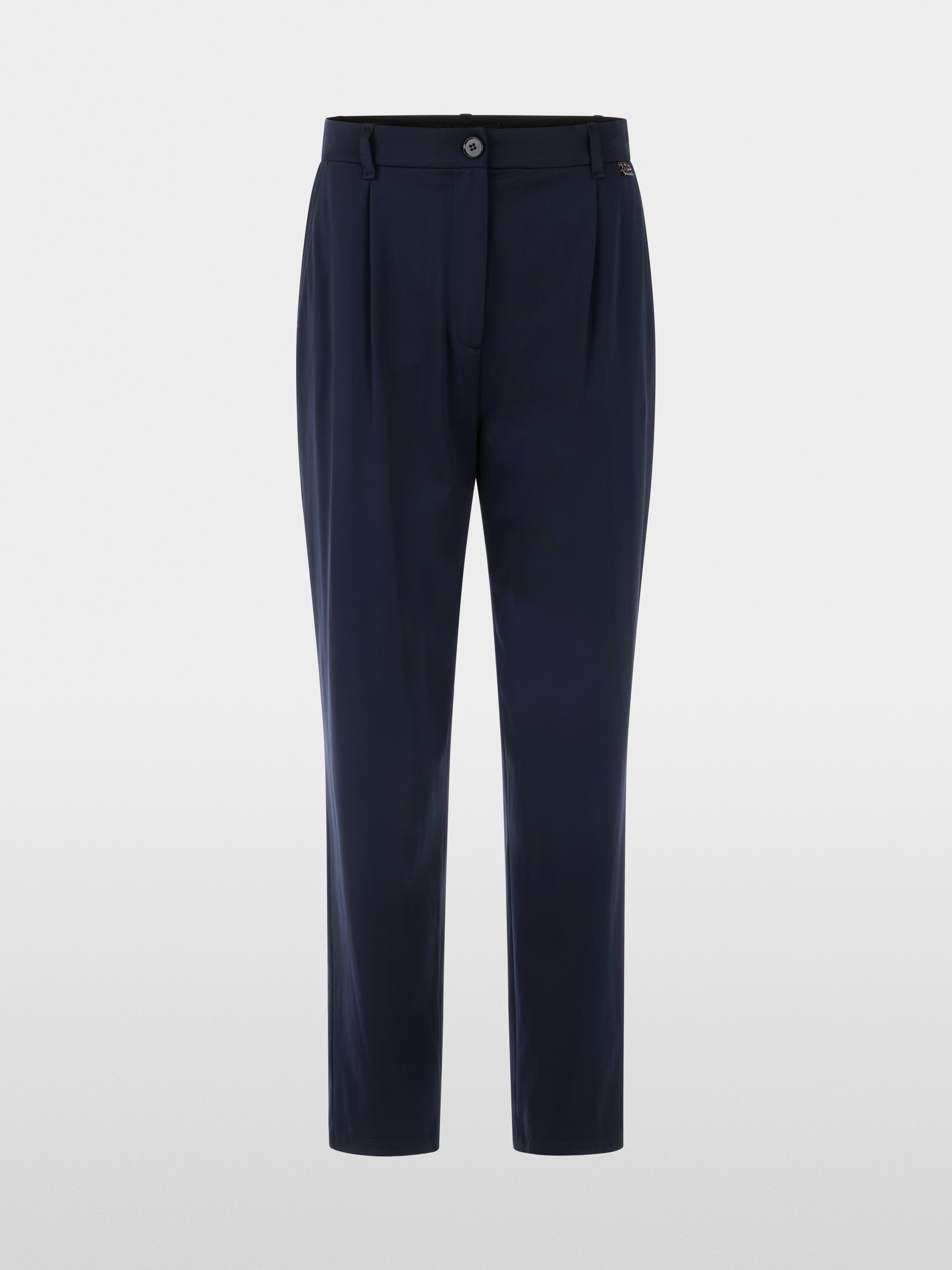FAQUS high-waist stretch trousers
