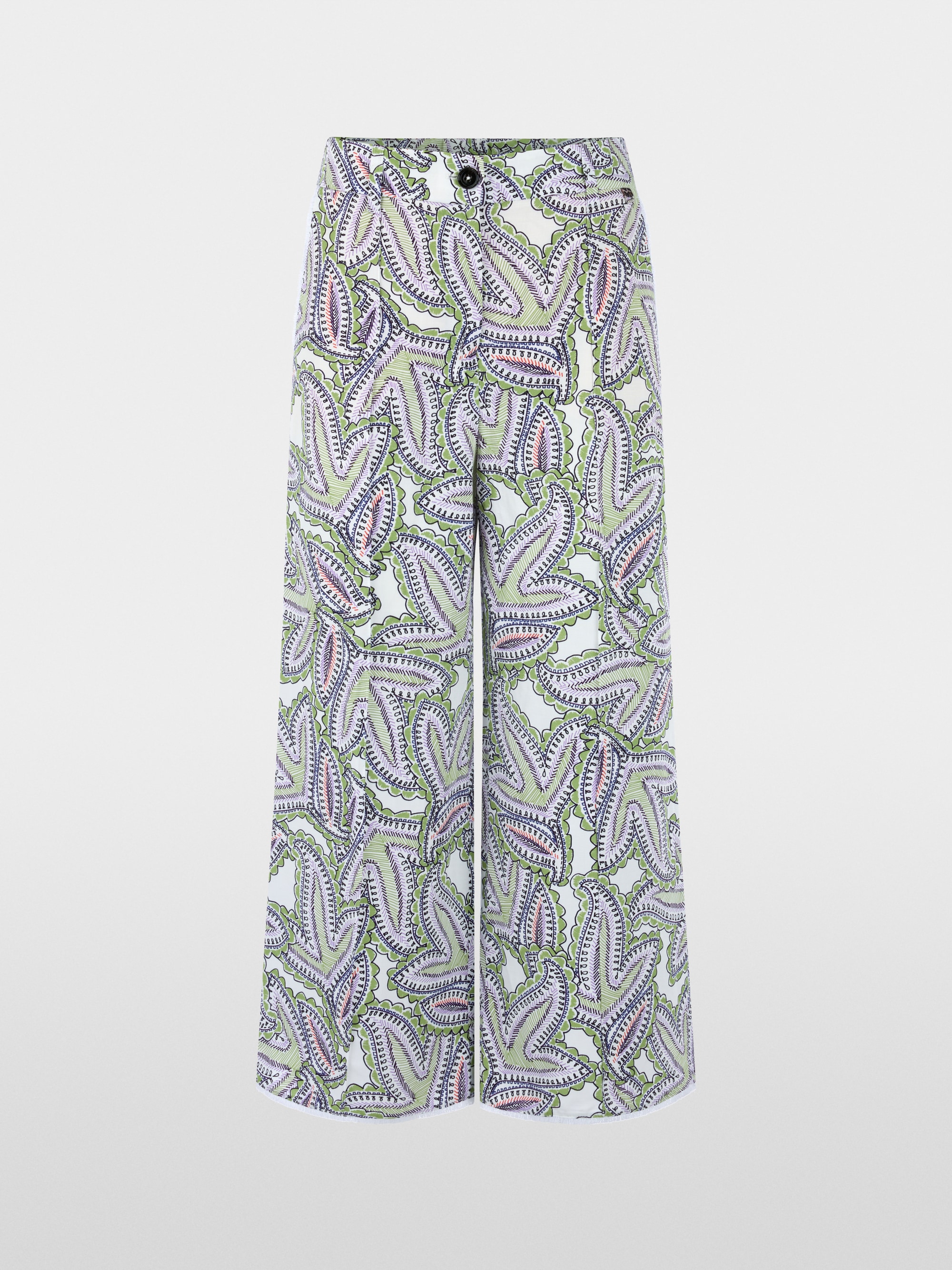 WAUKEE paisley pattern trousers