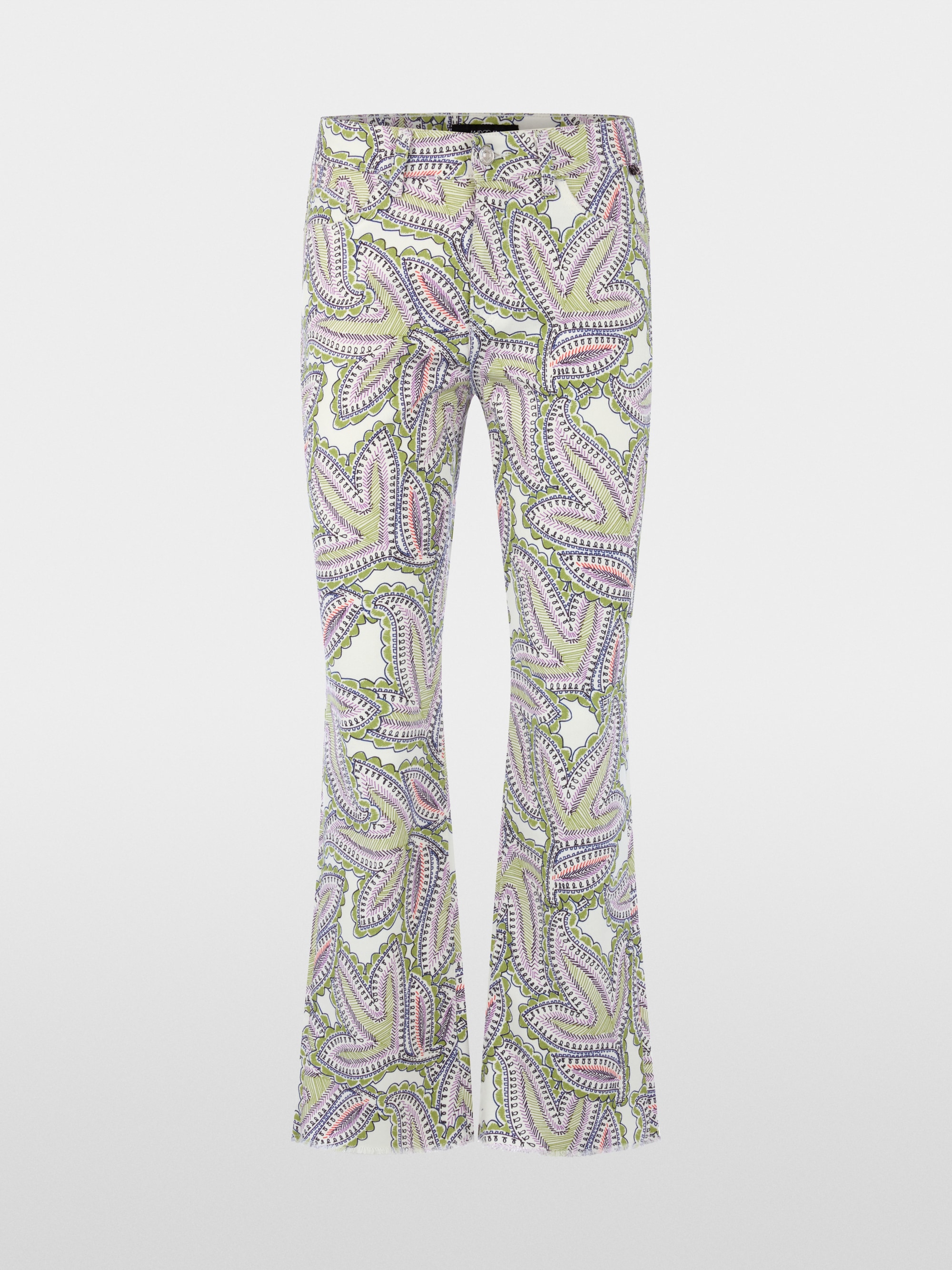 FORLI jeans with paisley print