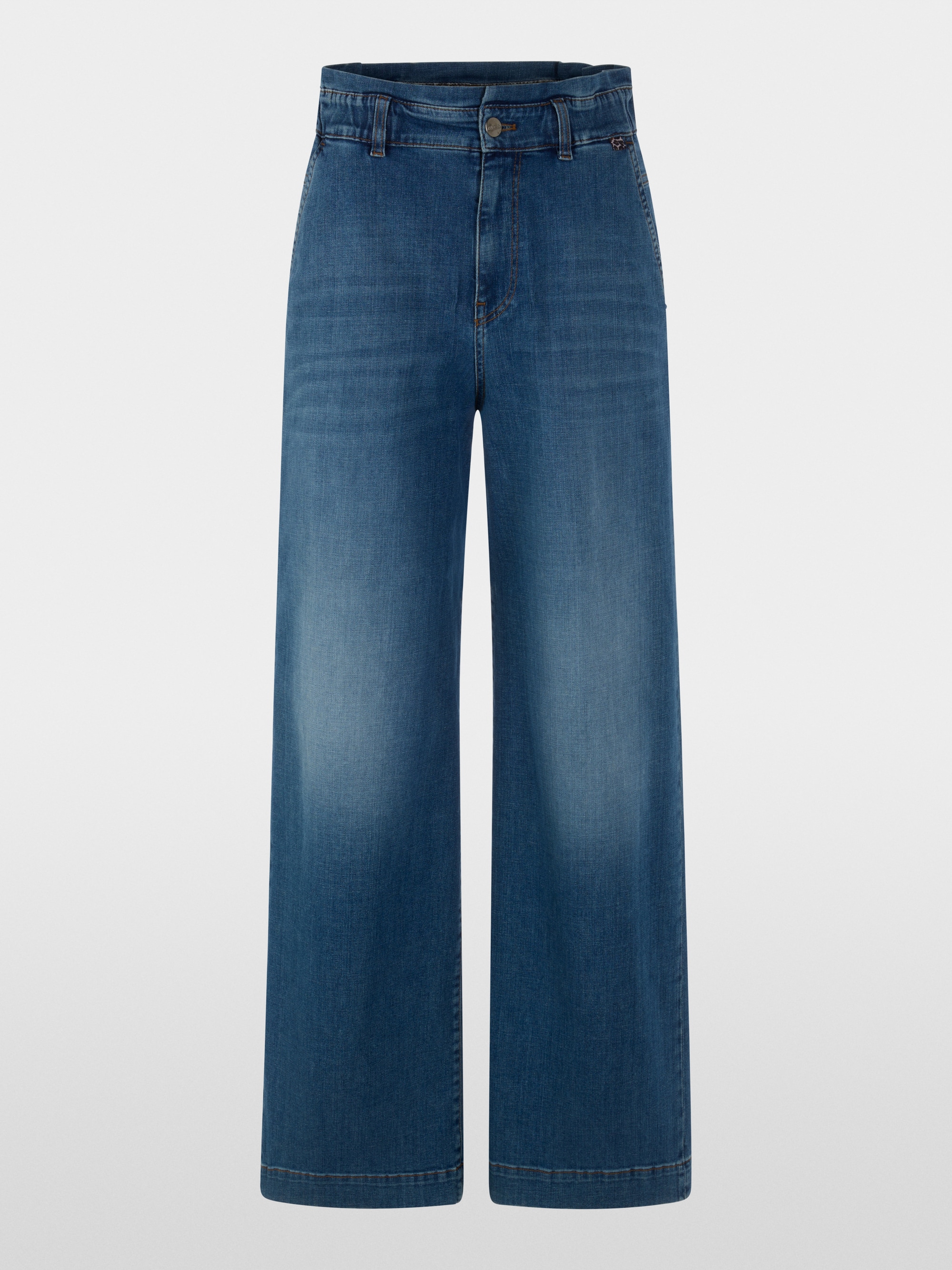WAUKEE wide jeans with high waistband