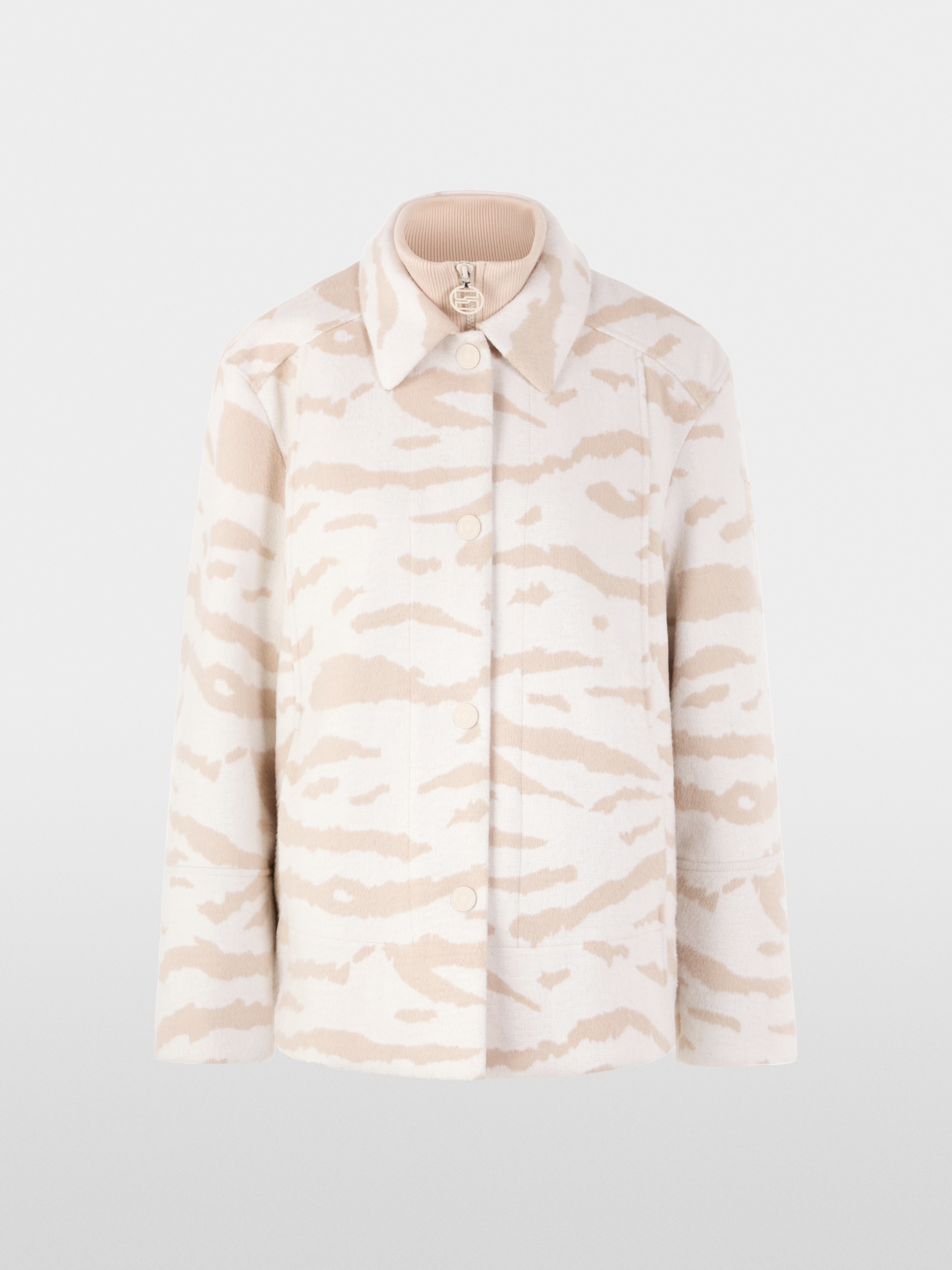 Chemise à imprimé animalier