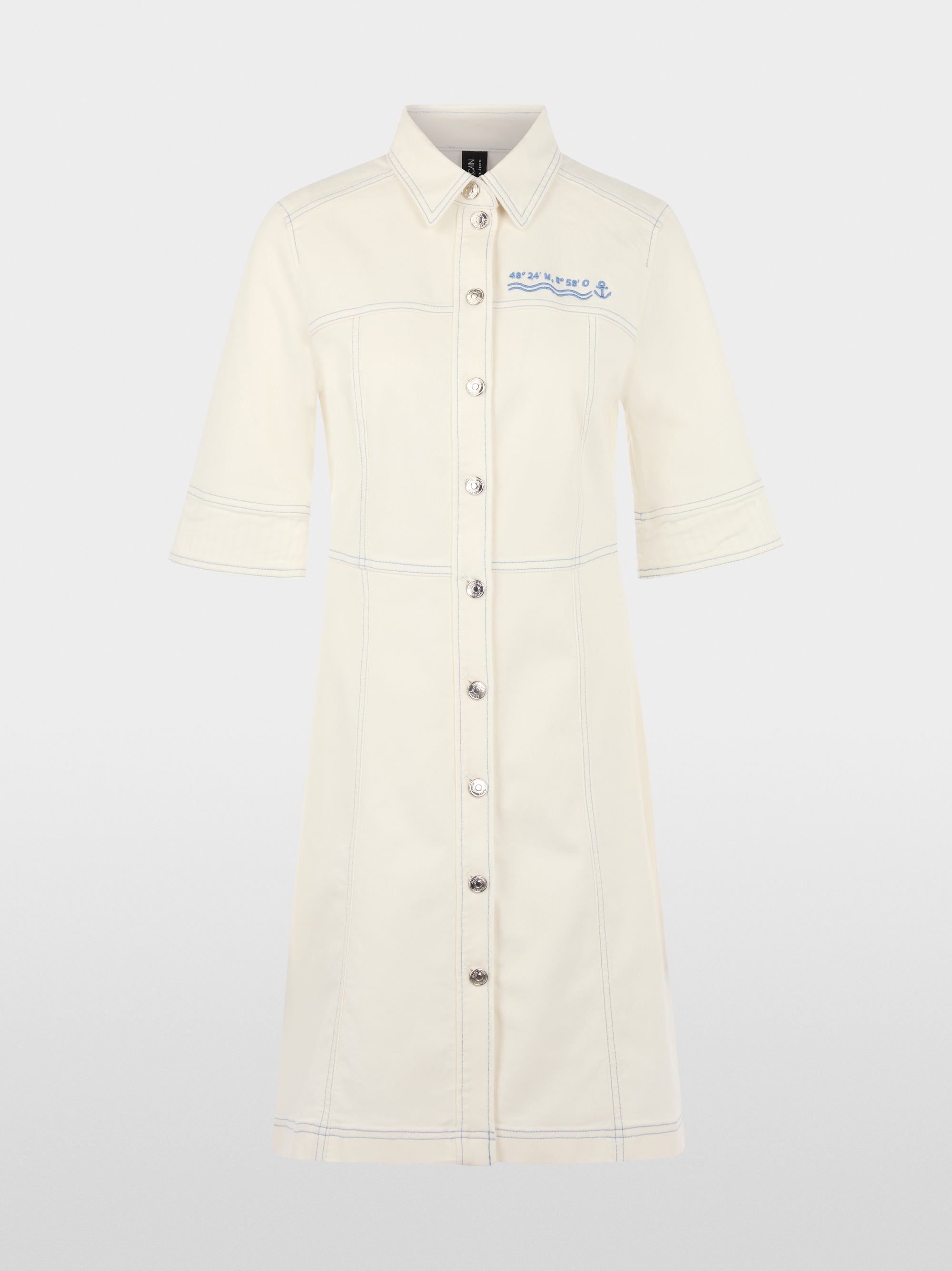 Maritime denim dress