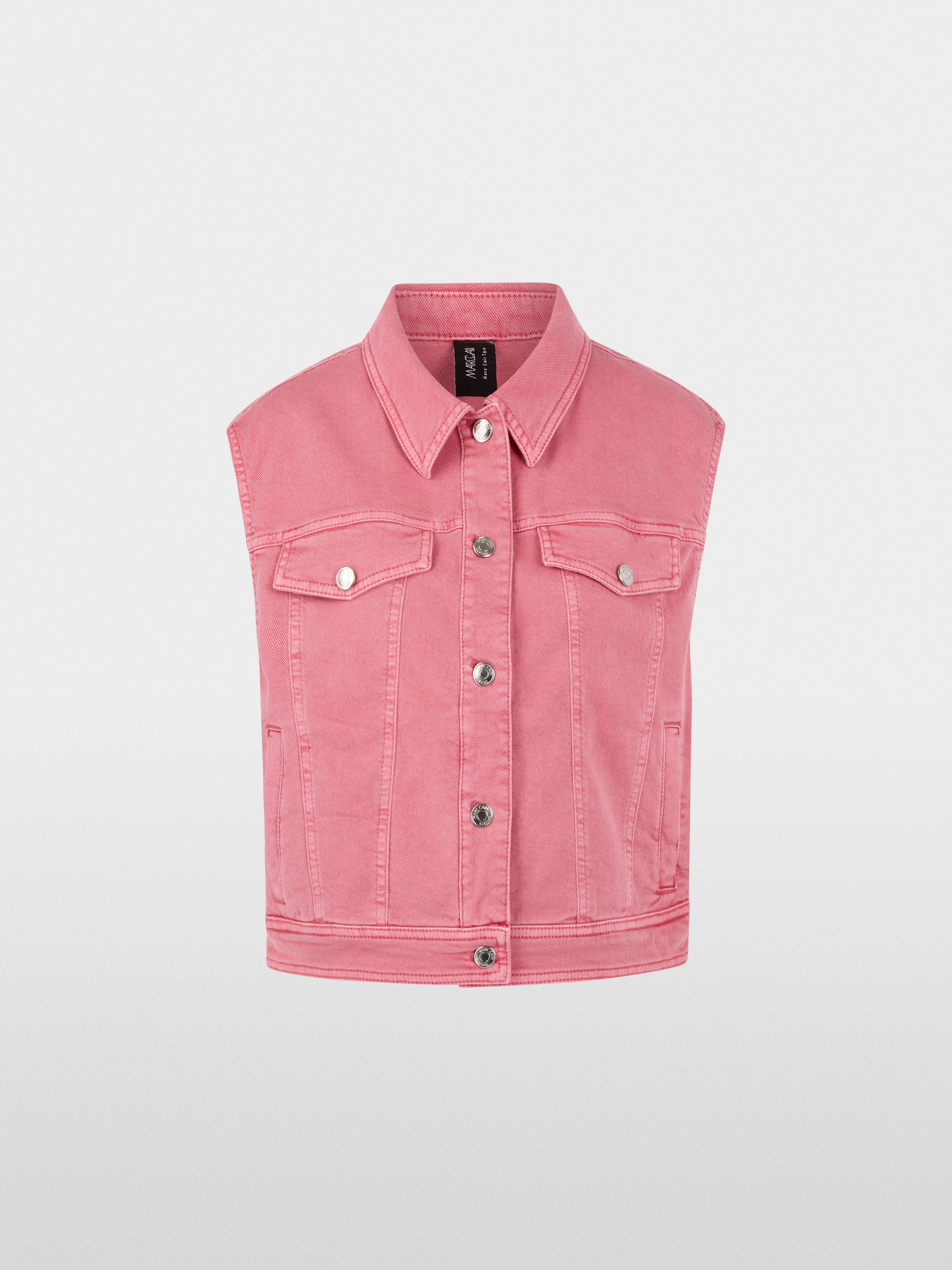 Gilet en denim sans manches