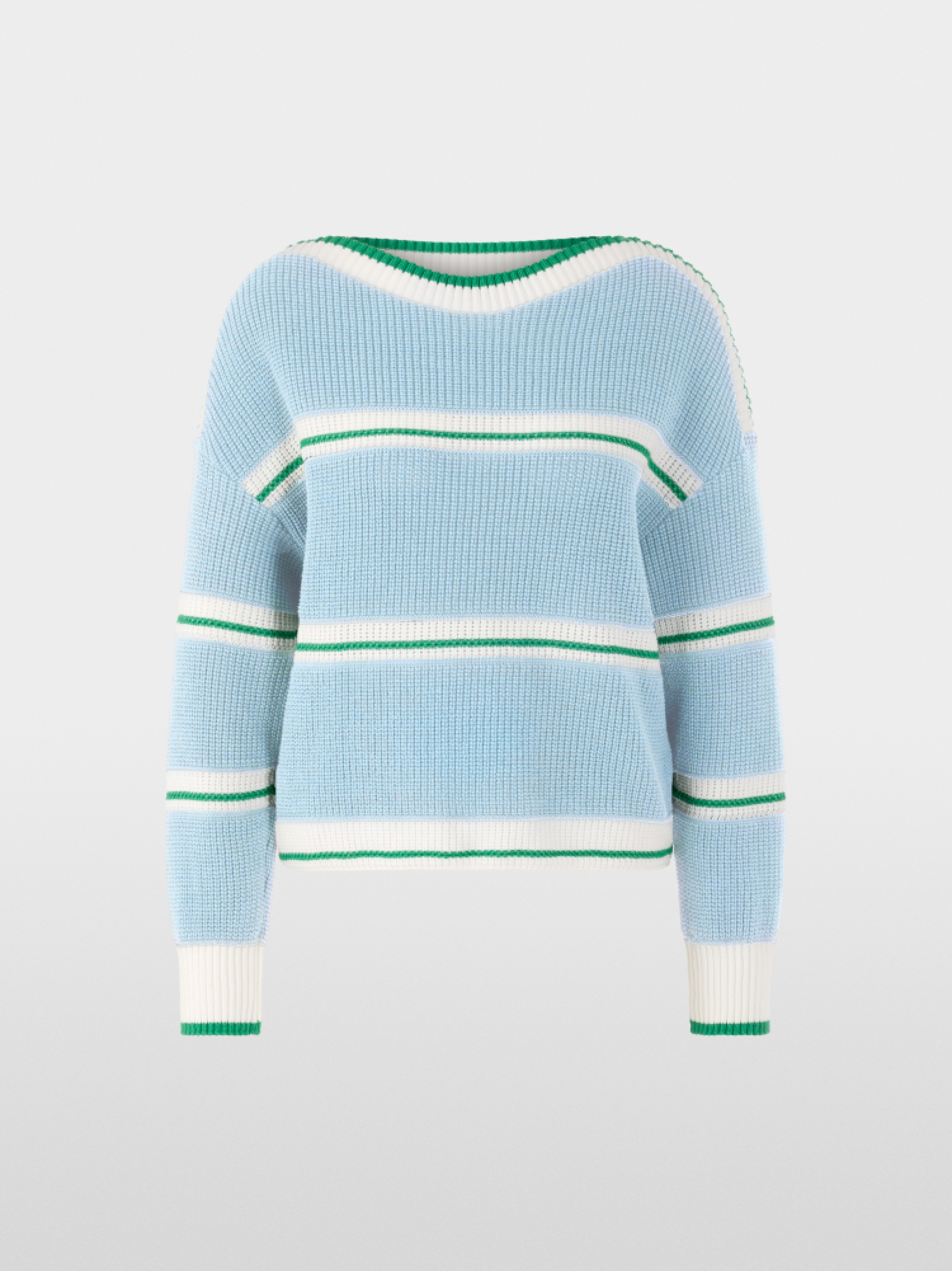 Pull à rayures tricoté en Allemagne