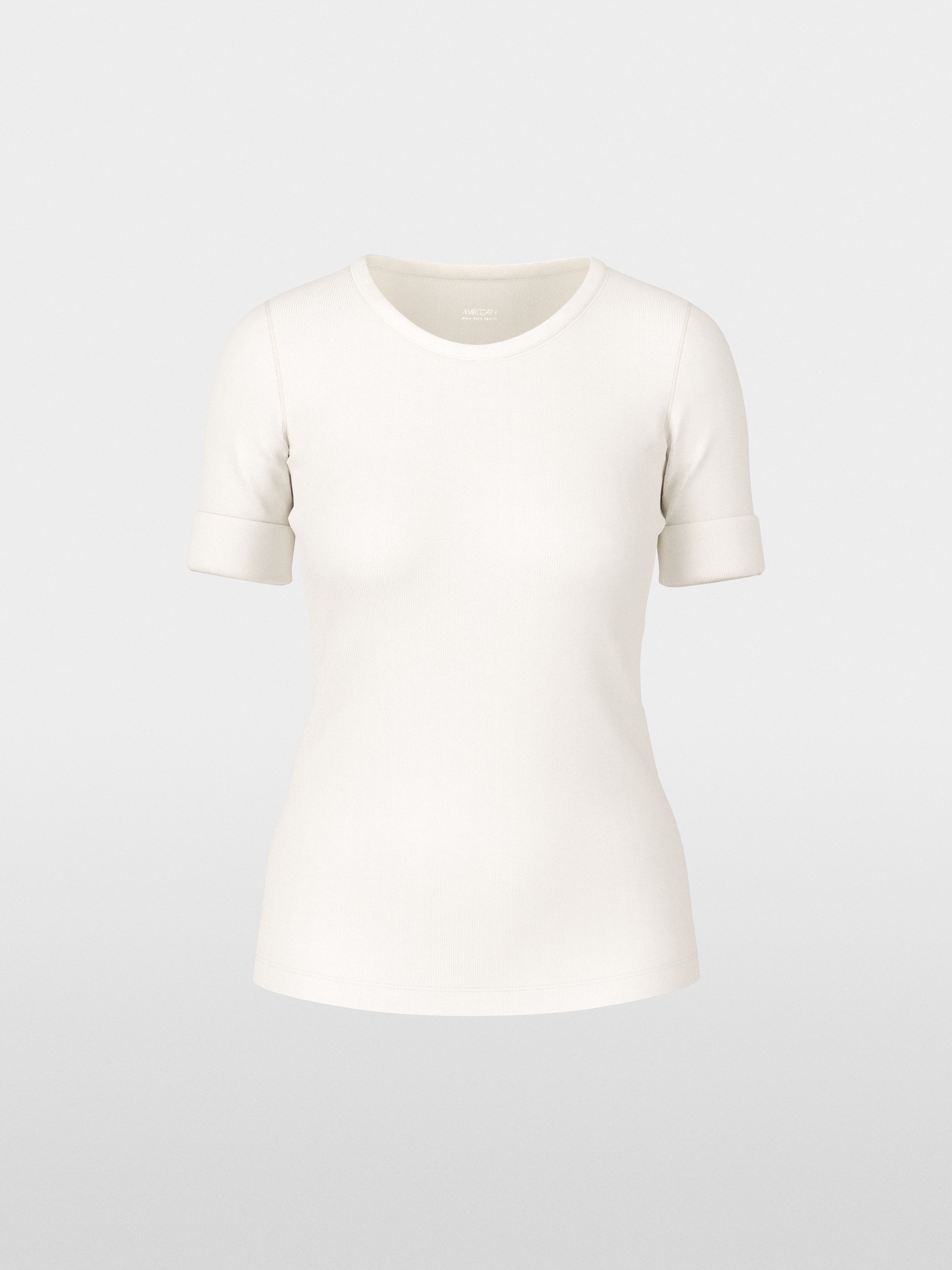 T-shirt with half-length sleeves