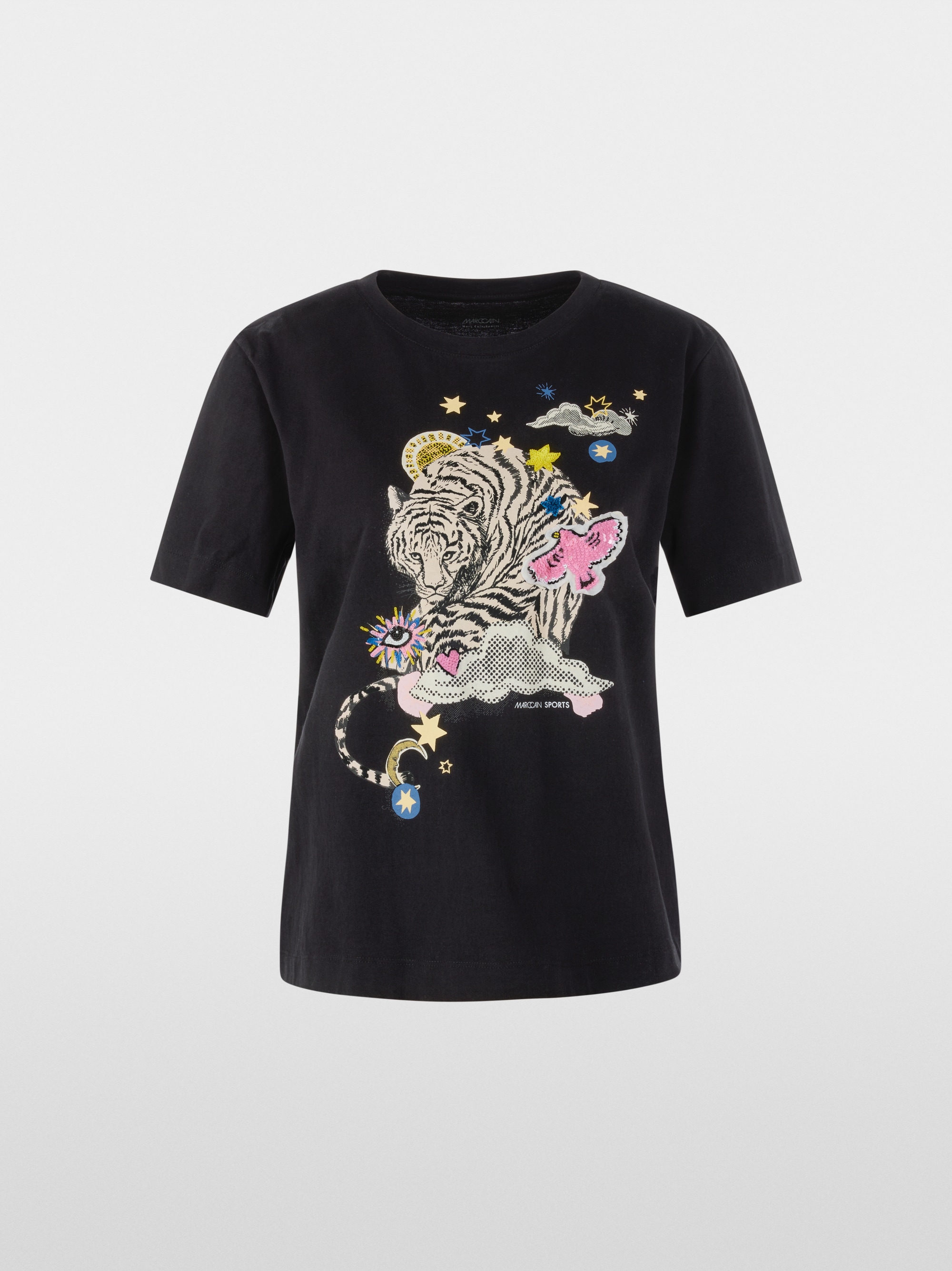 T-shirt avec applications