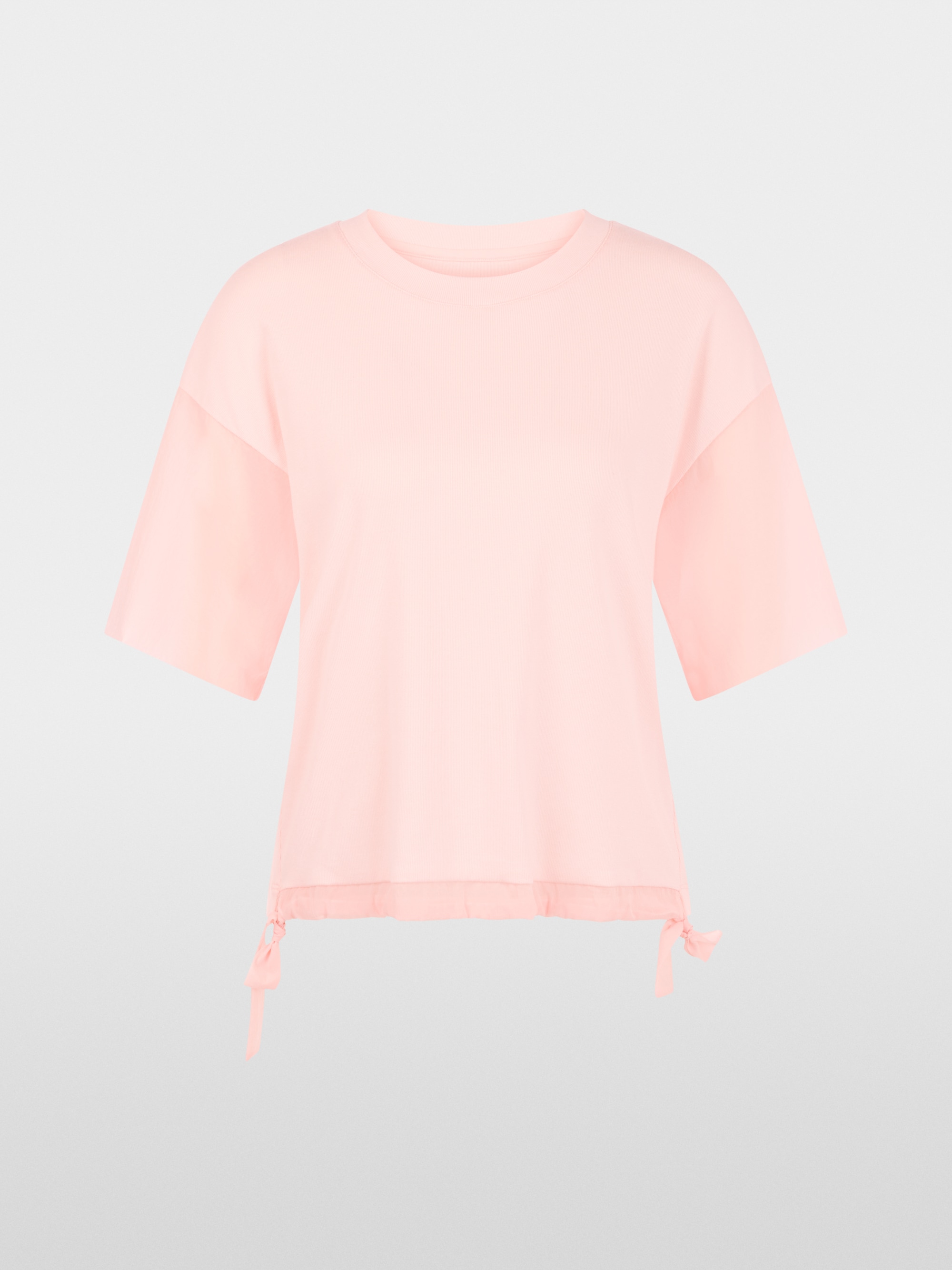 Materials mix T-shirt