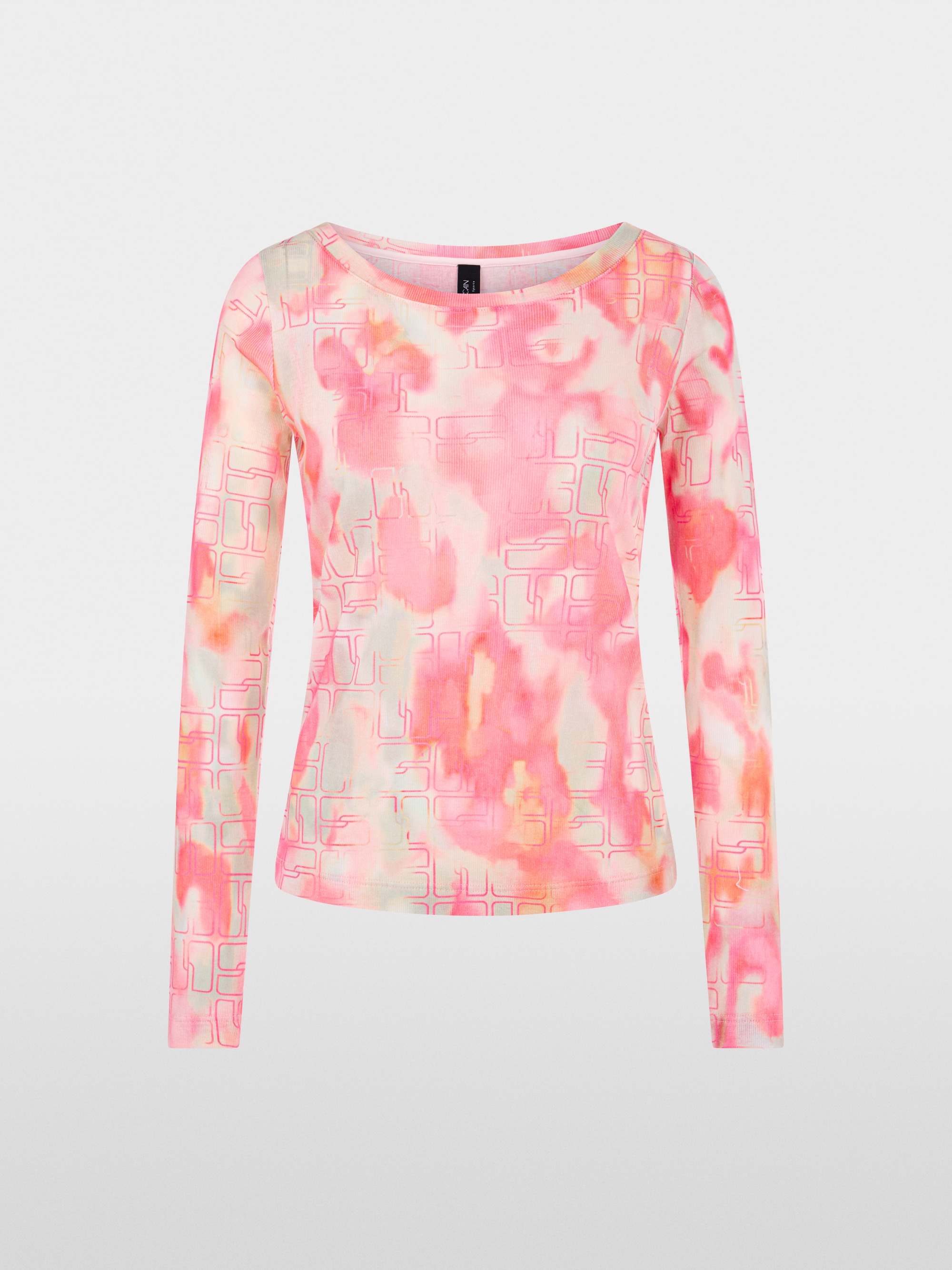 Long-sleeved shirt with print