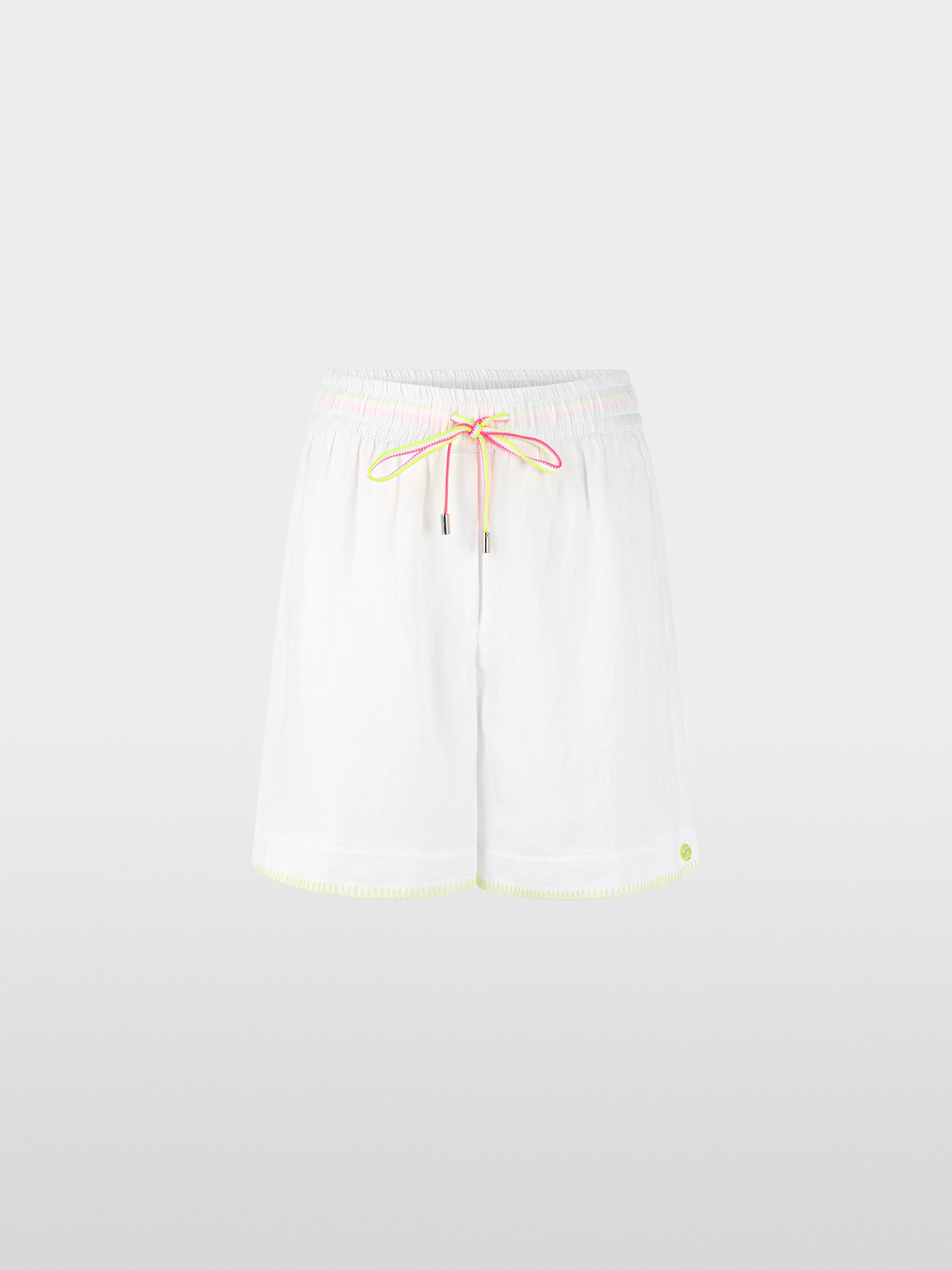 WILLMAR wide fit ramie shorts