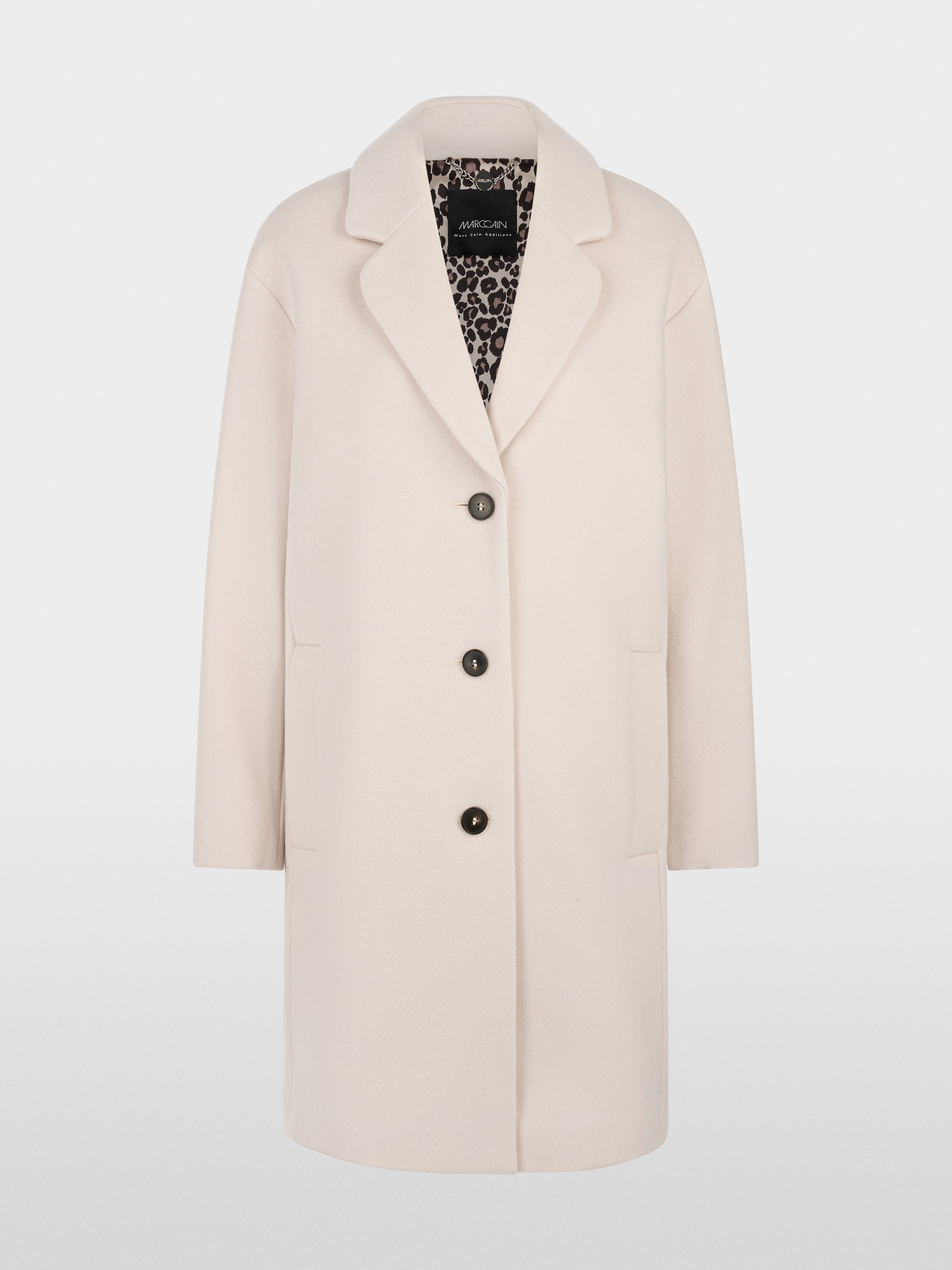 Manteau en laine vierge et cachemire