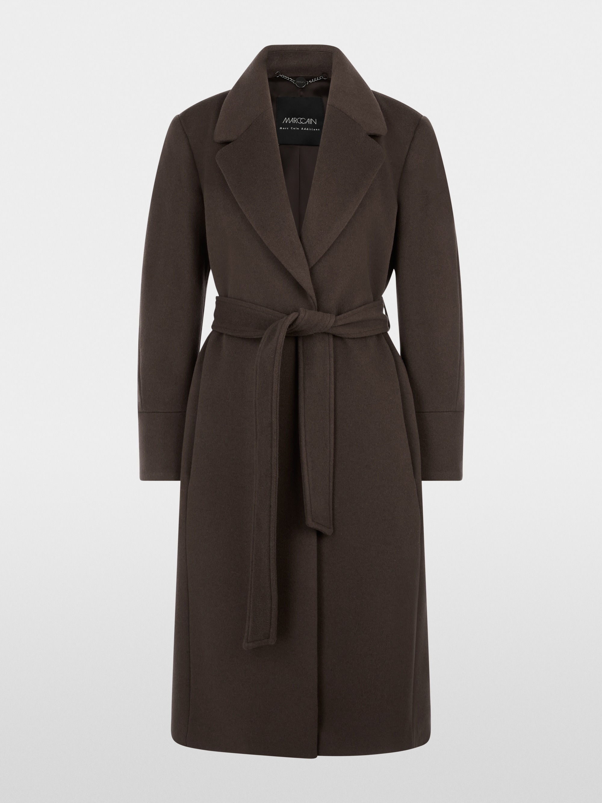 Manteau en laine vierge et cachemire