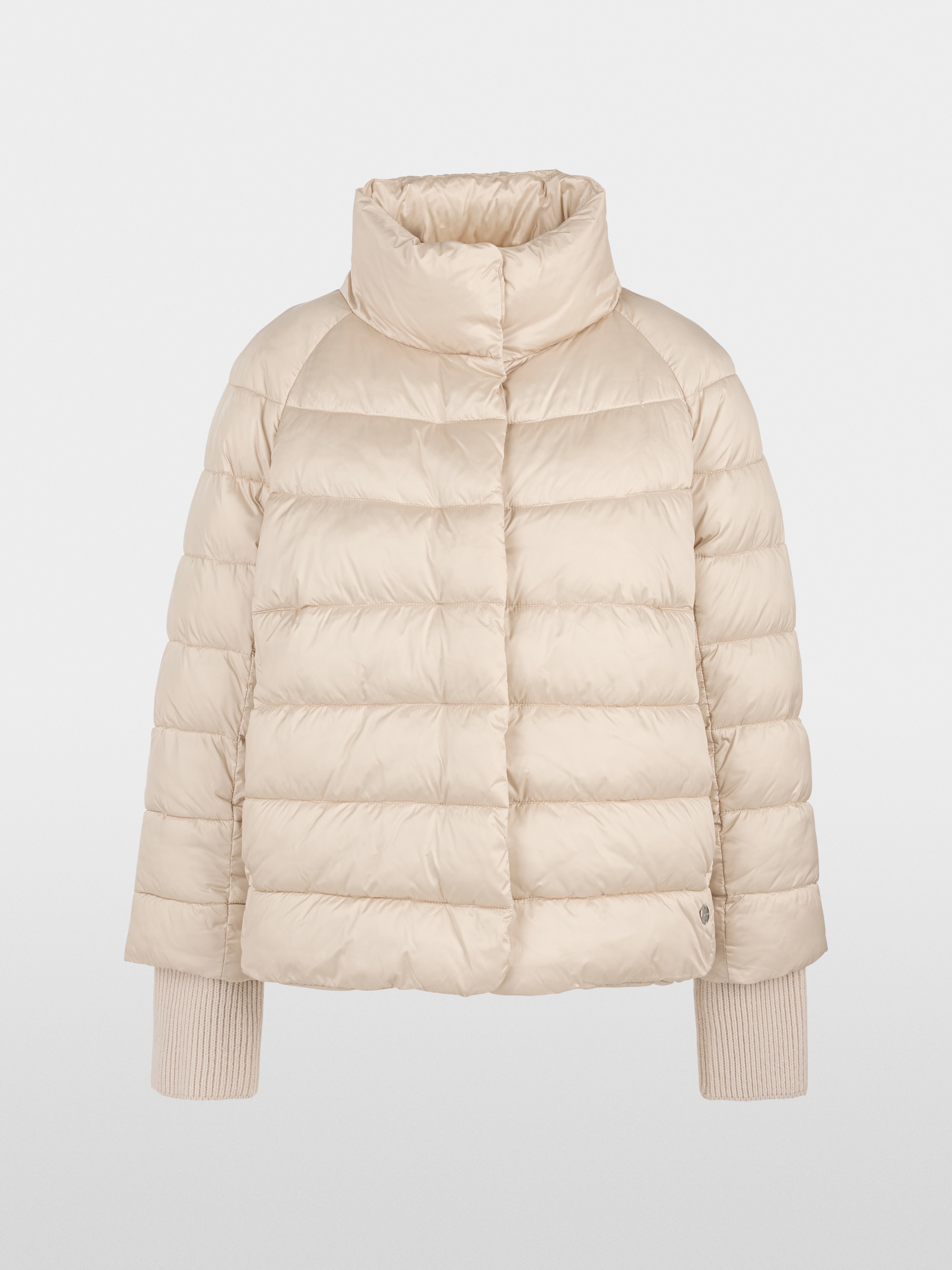 Quilted jacket with synthetic down