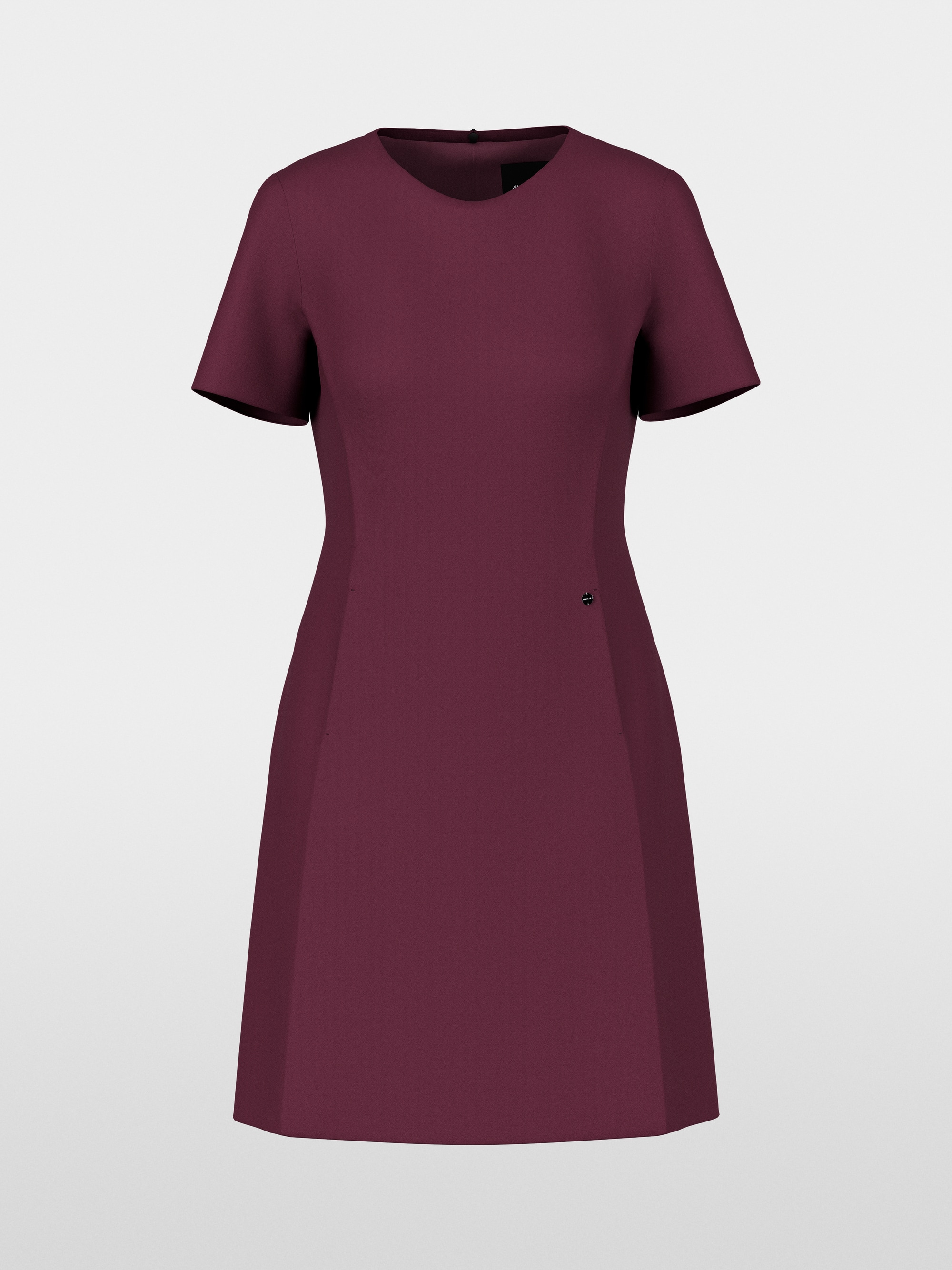 Stretch viscose mini dress