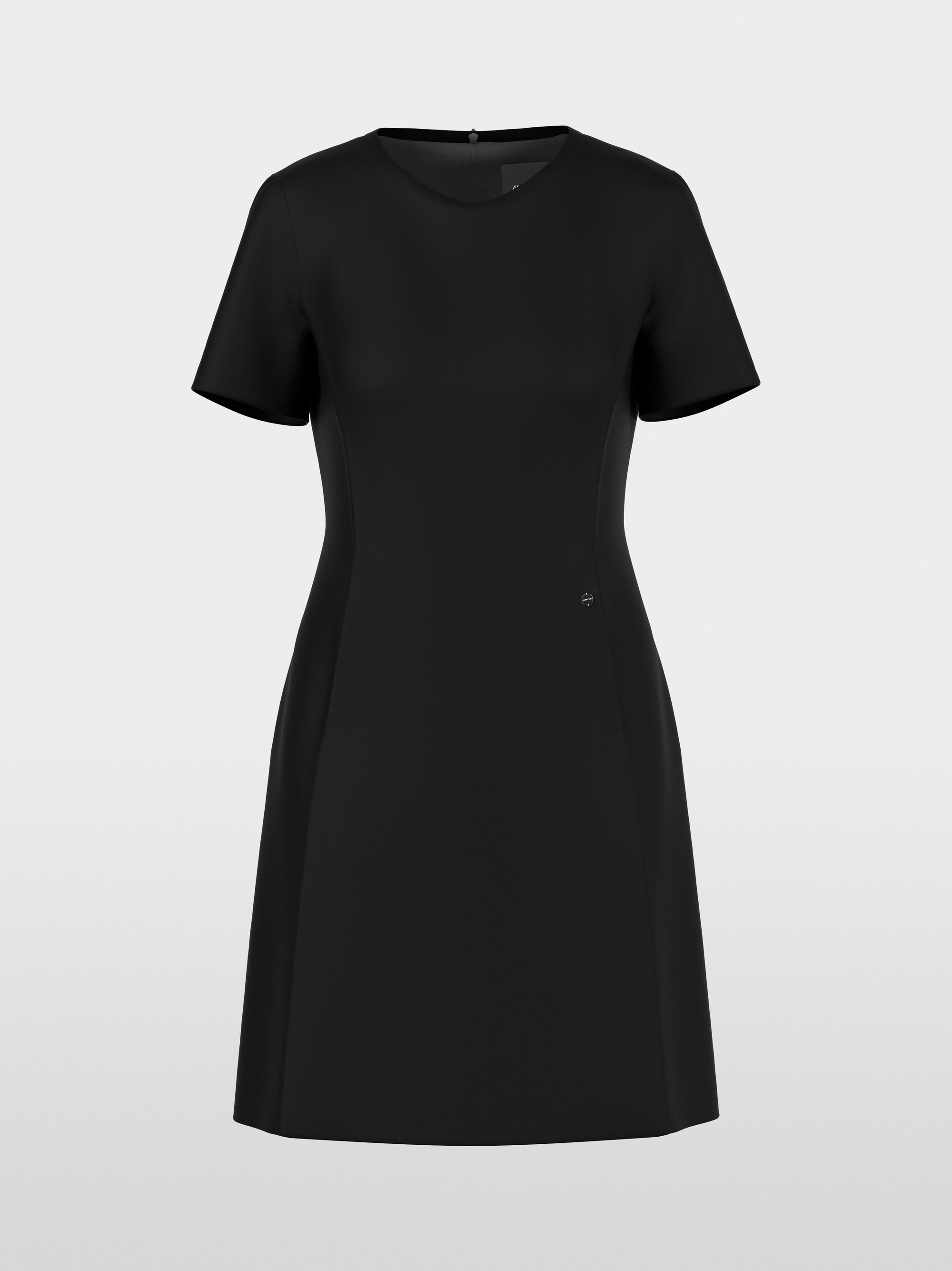 Stretch viscose mini dress
