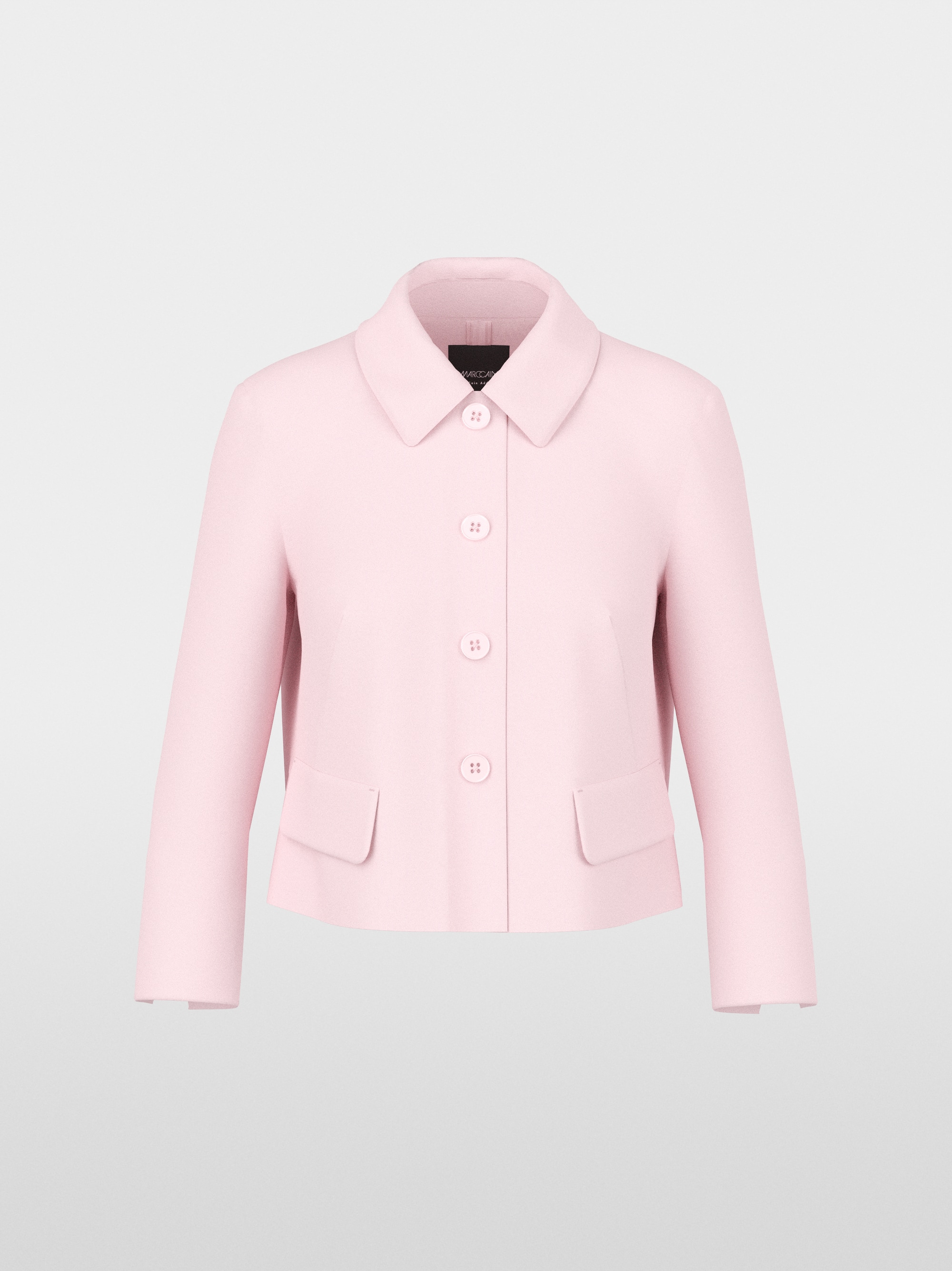 Veste courte en viscose stretch