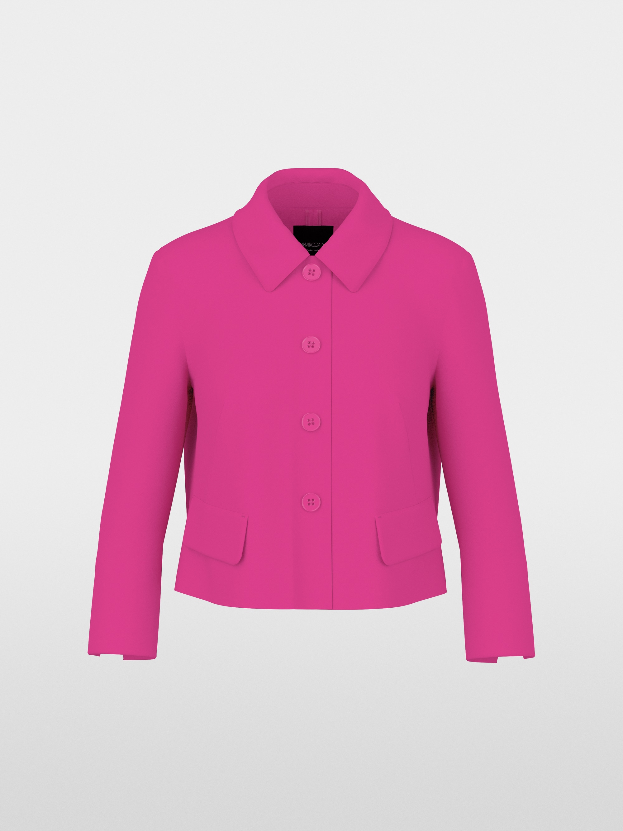 Stretch viscose short jacket