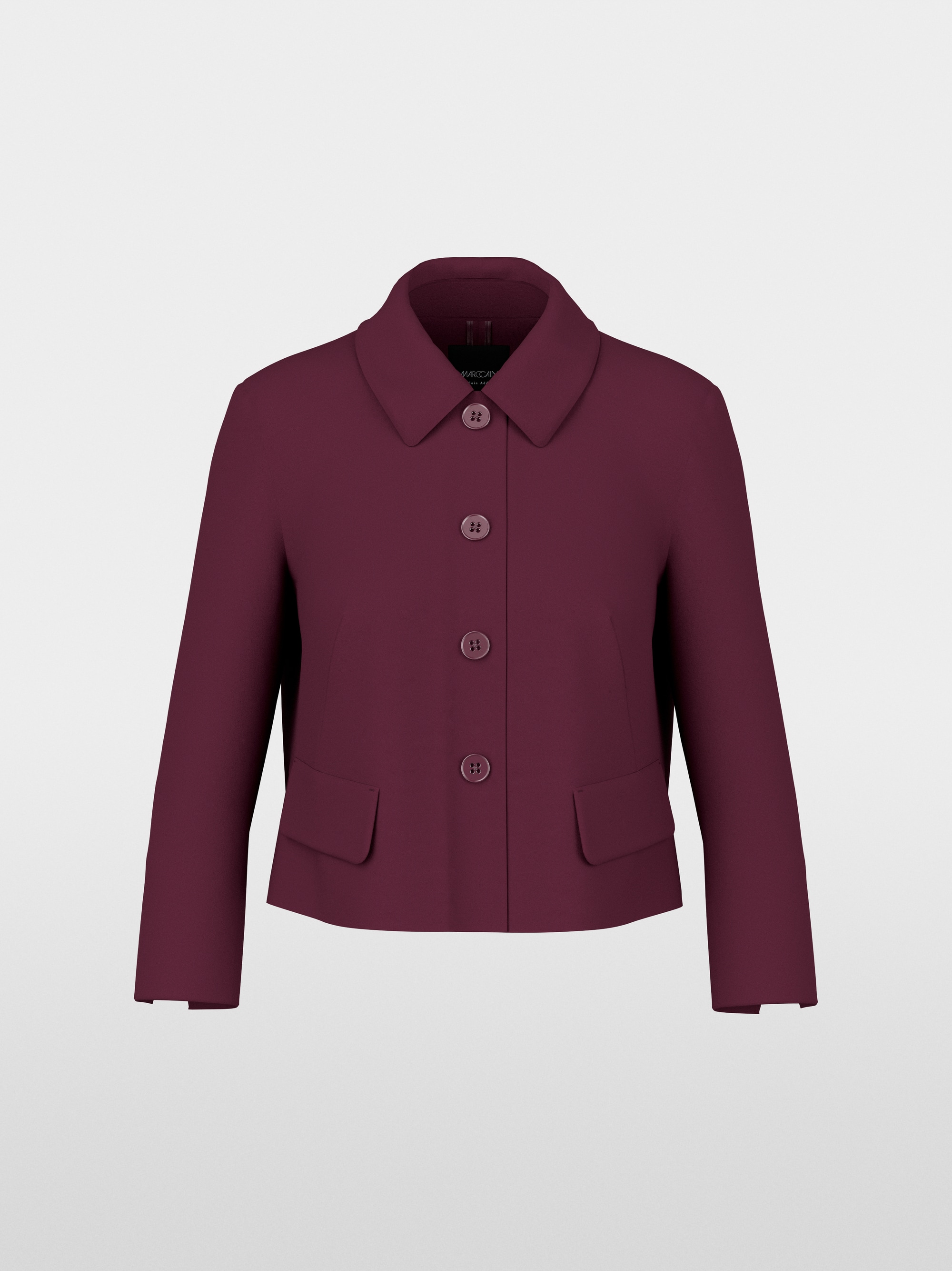 Stretch viscose short jacket