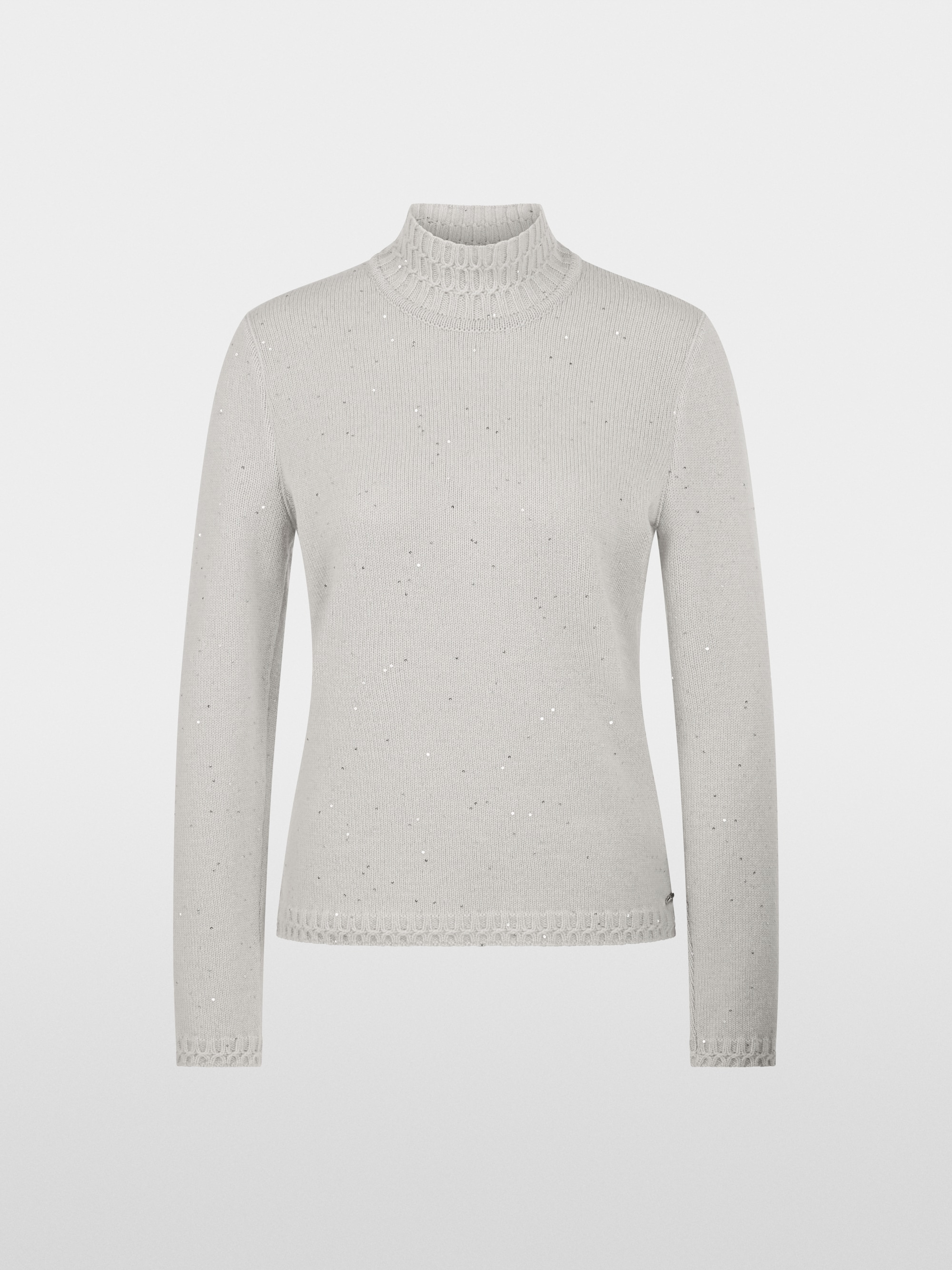 ‘Knitted in Germany’ sequin jumper