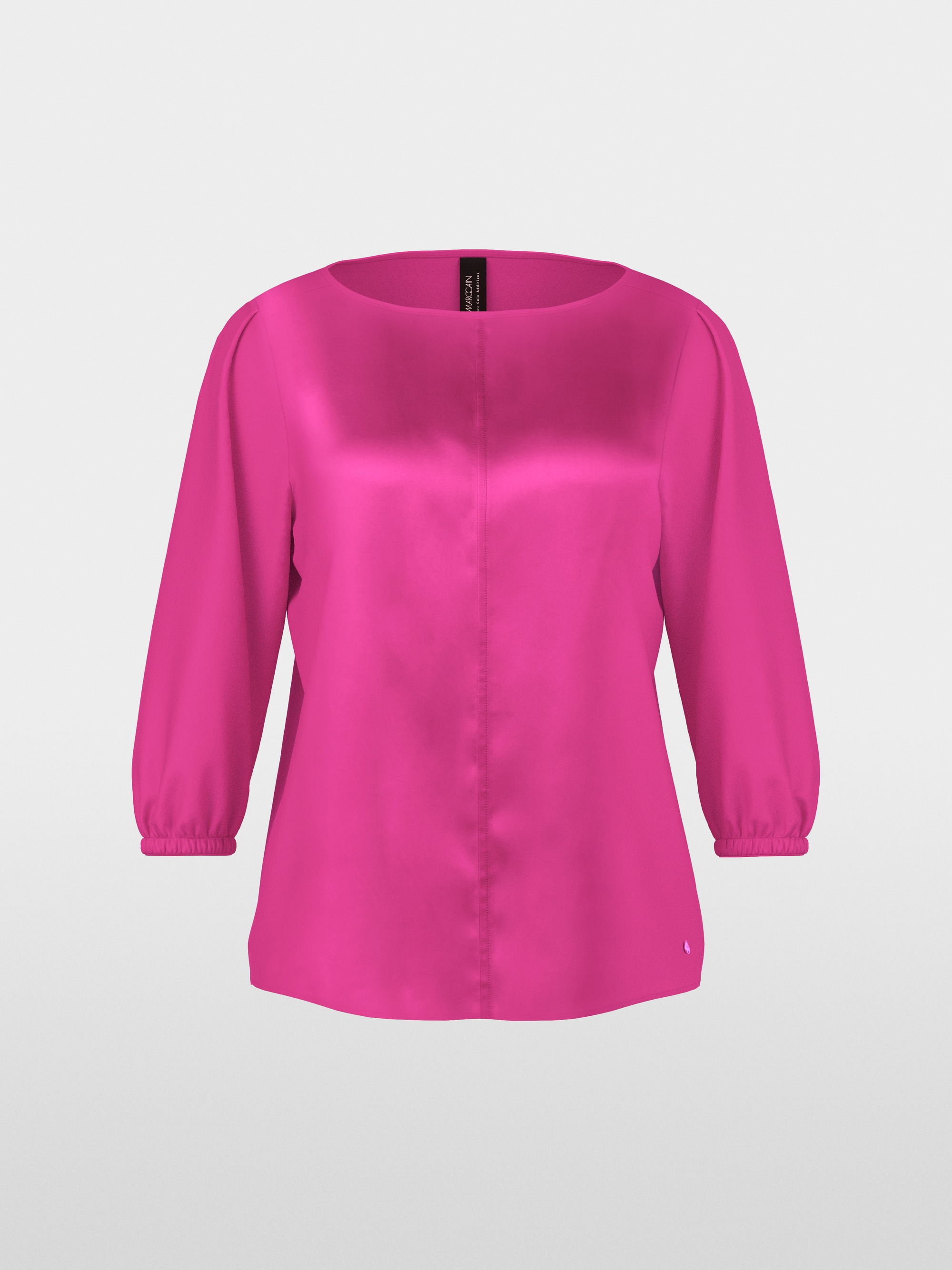 Silk blouse with 3/4 sleeves