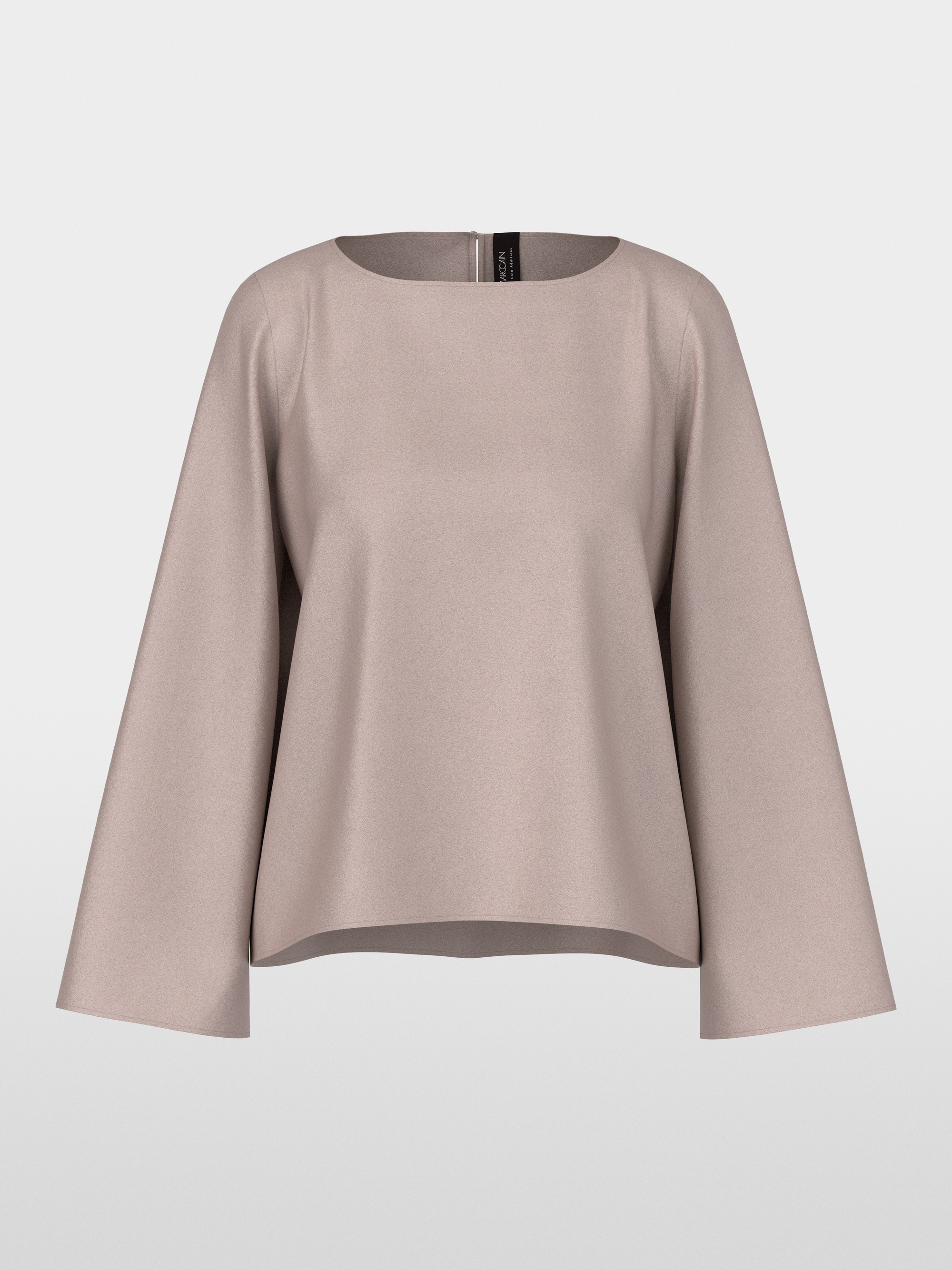 Flowing silk blouse