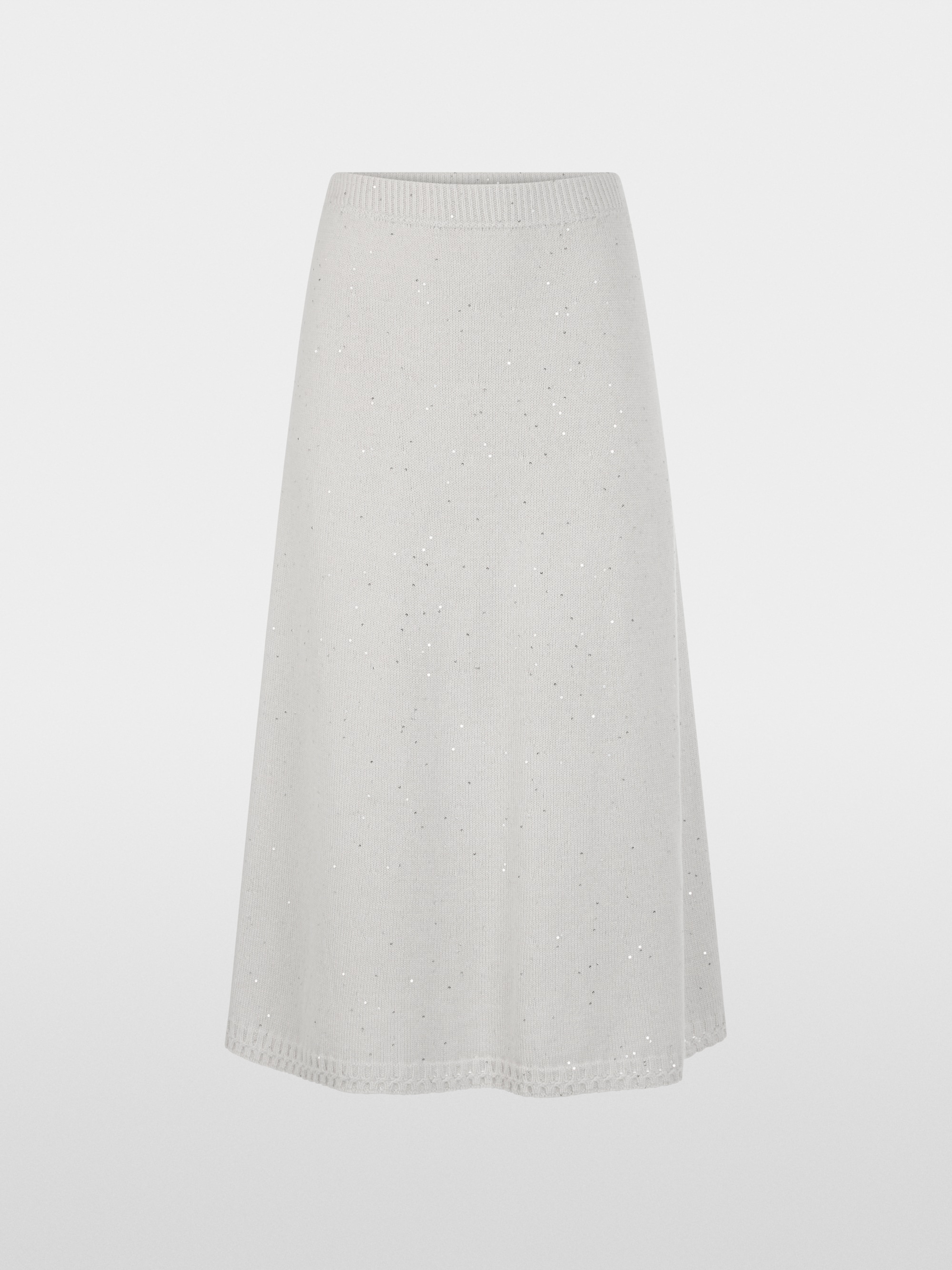 ‘Knitted in Germany’ sequin skirt