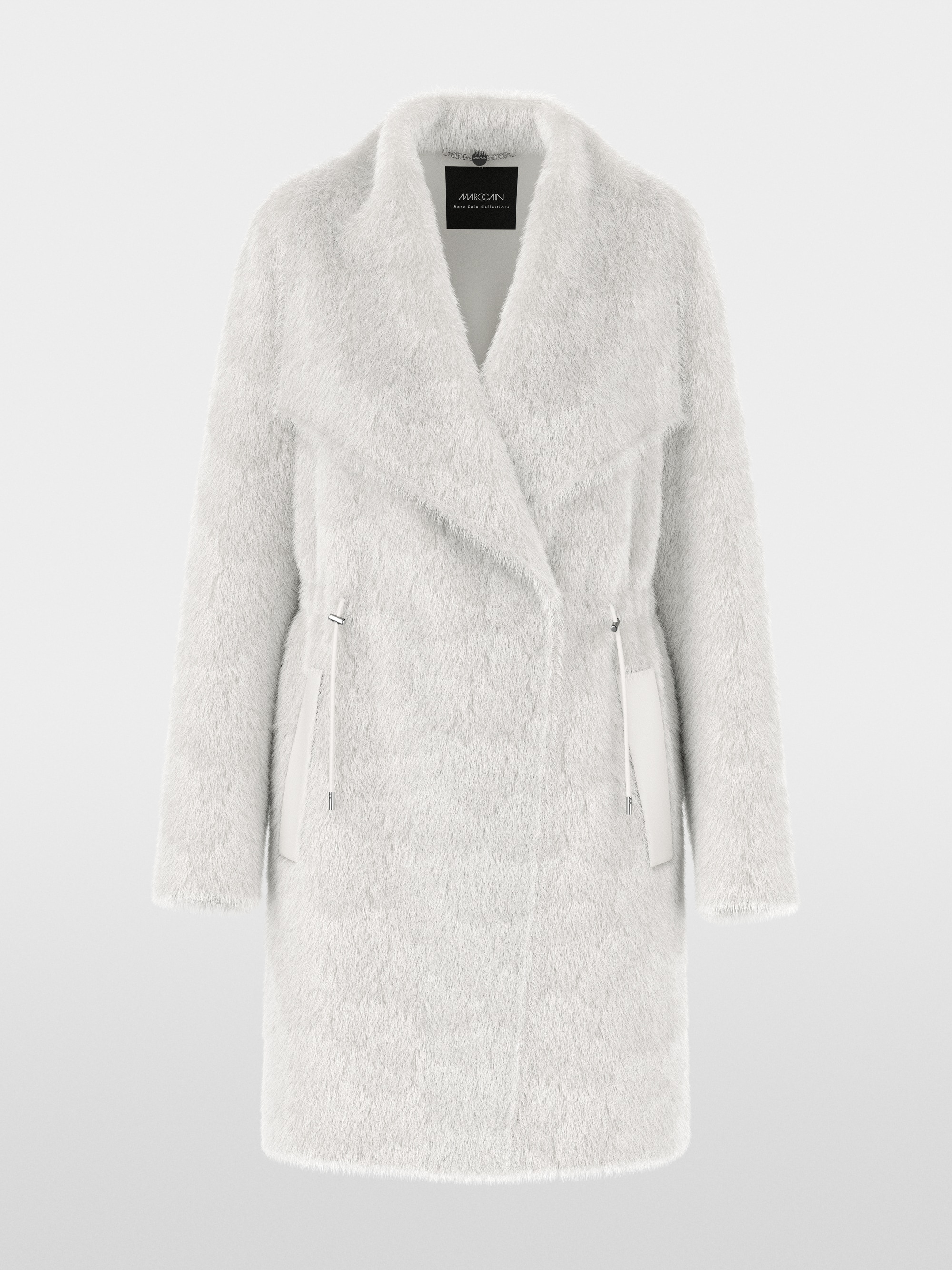Luxurious faux fur coat