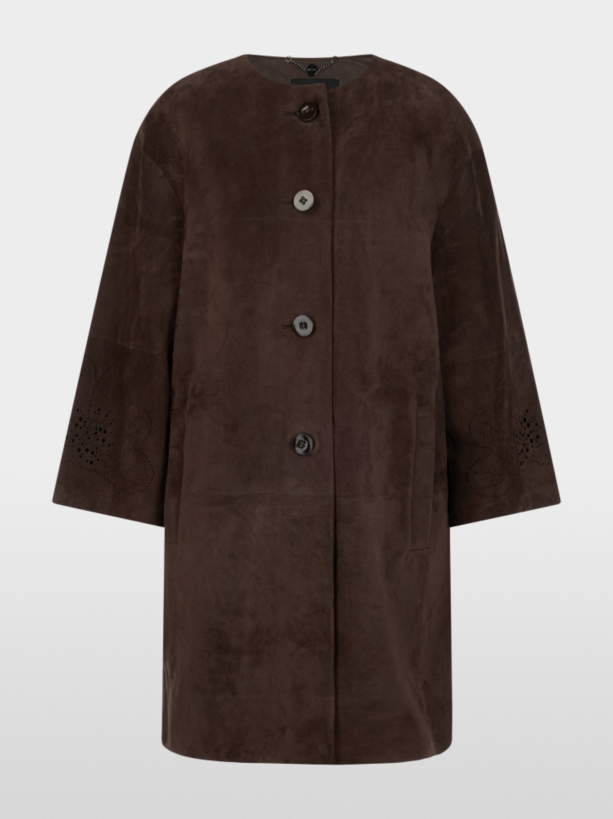 Suede coat