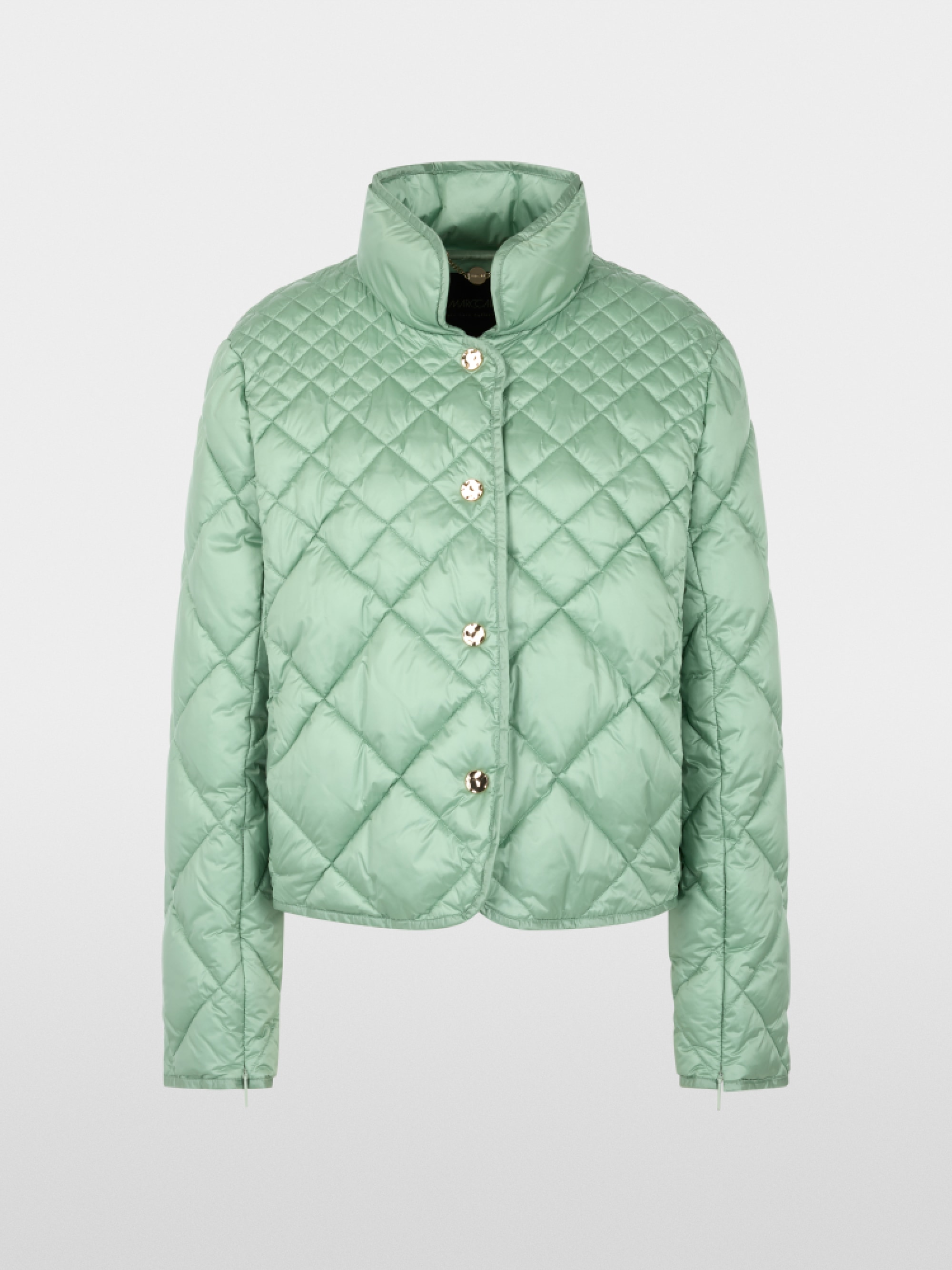 Veste matelassée à boutons décoratifs