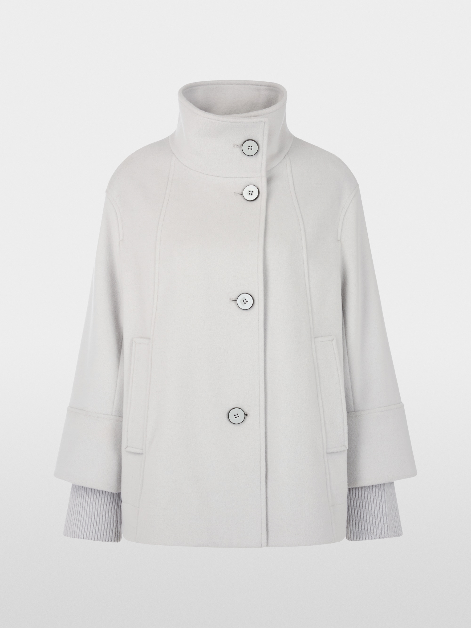 Veste d'extérieur à col montant