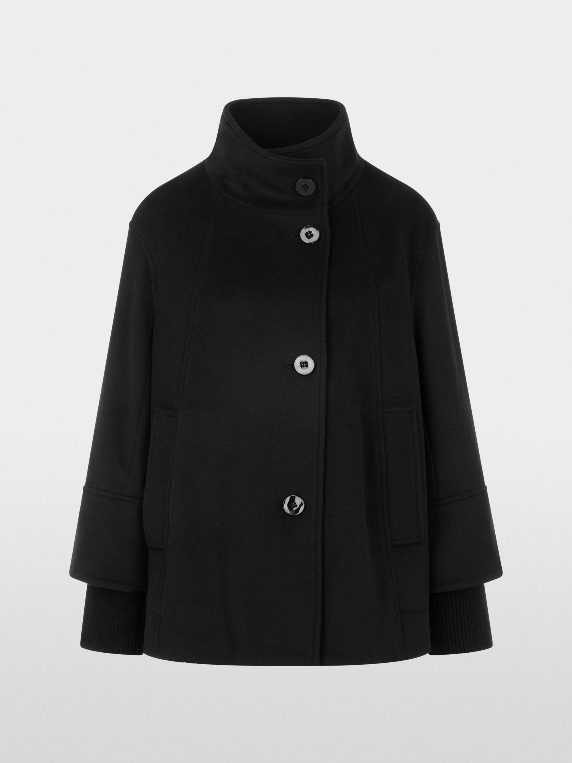 Veste d'extérieur à col montant