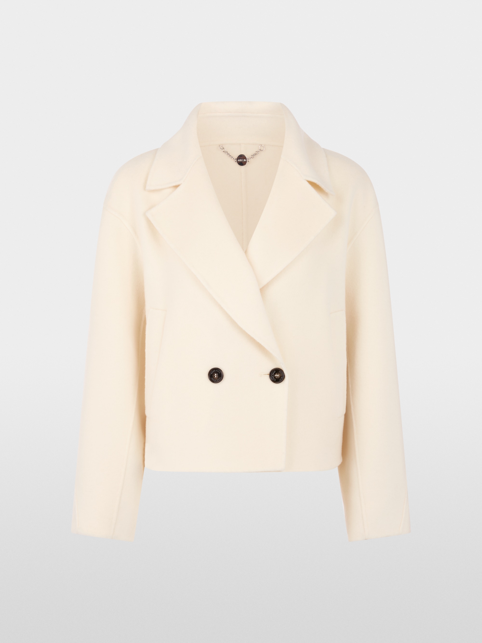 Short wool jacket