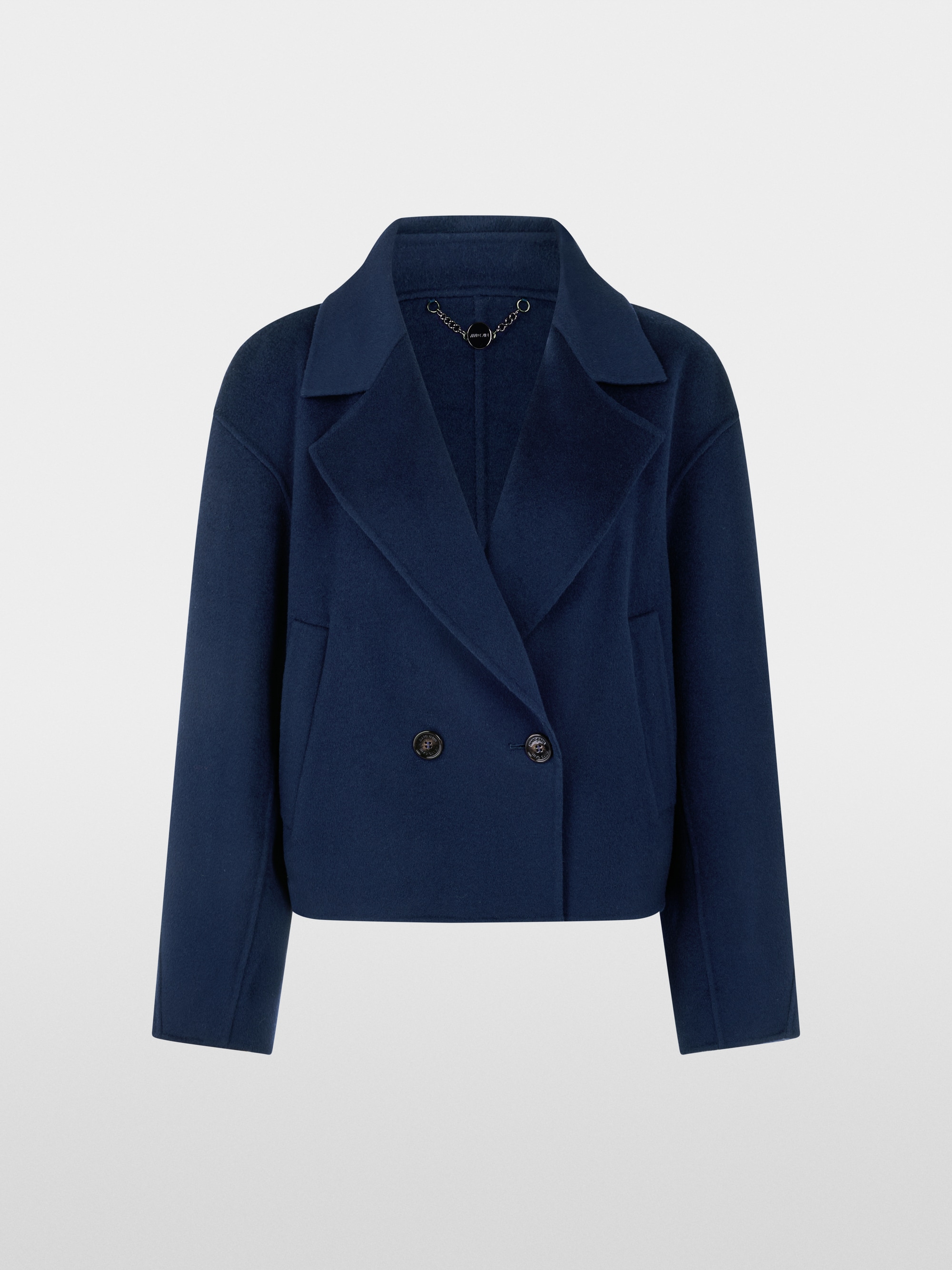 Short wool jacket