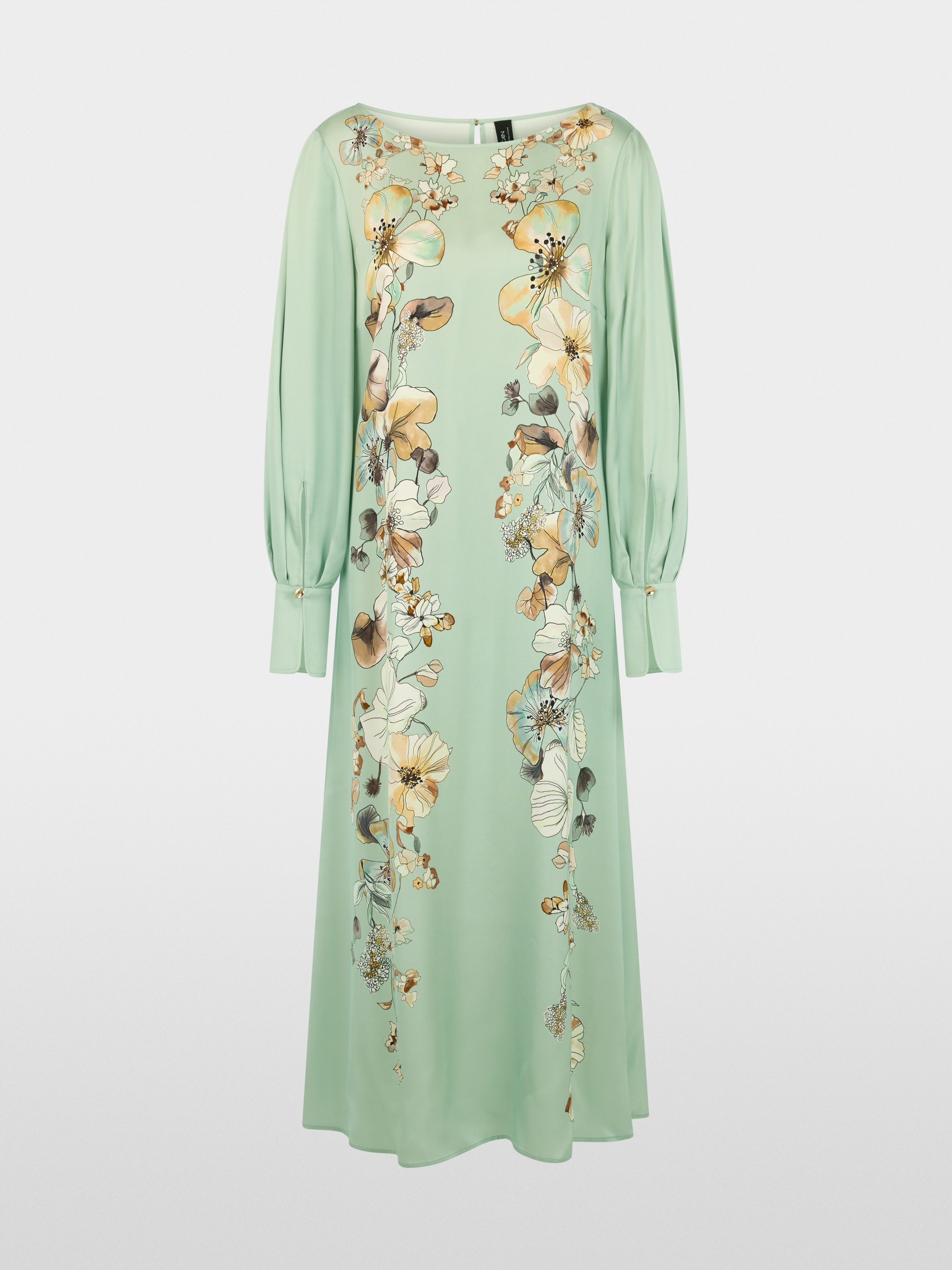 Robe longue à imprimé floral