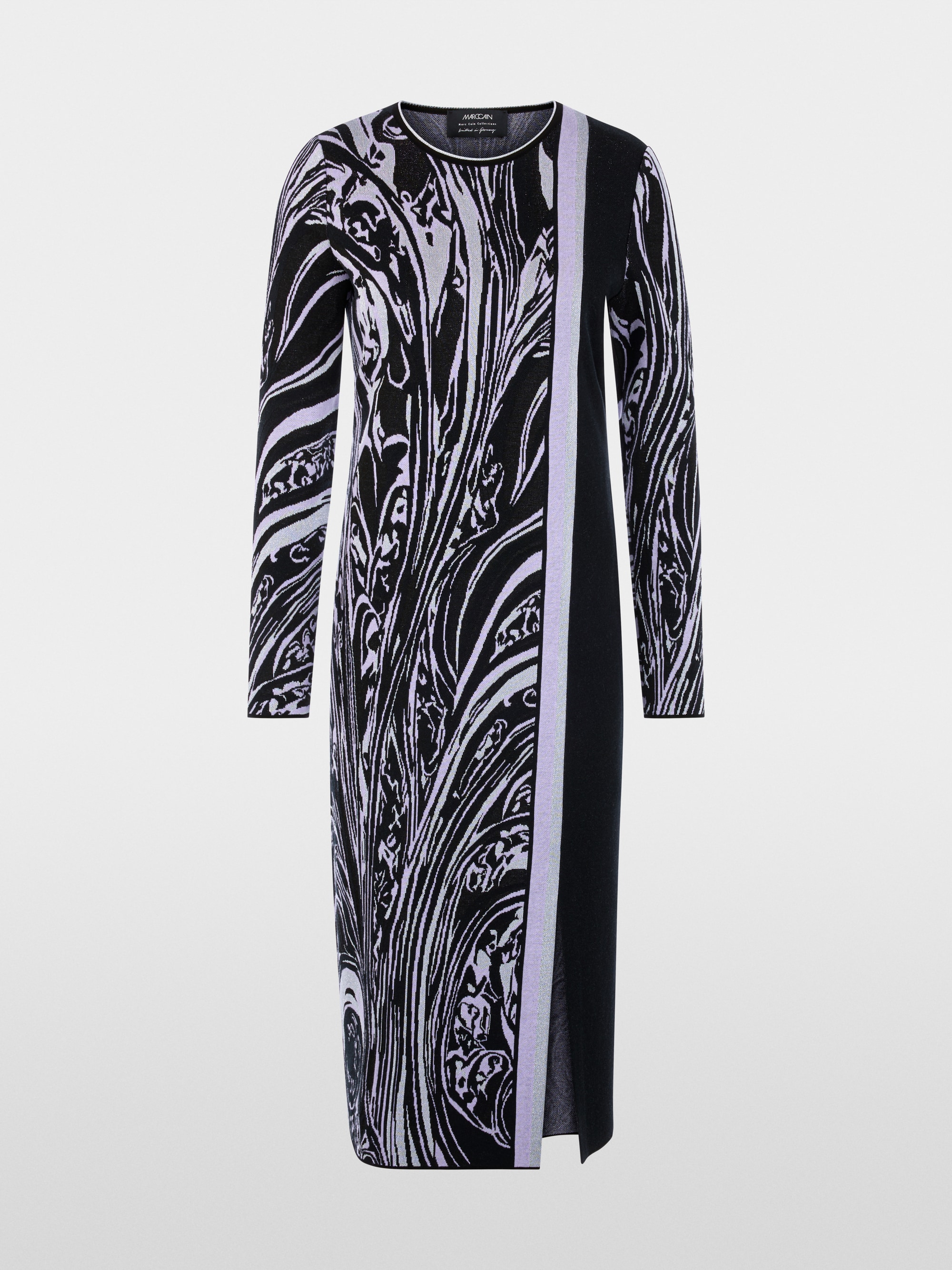 Robe longue en maille tricotée en Allema