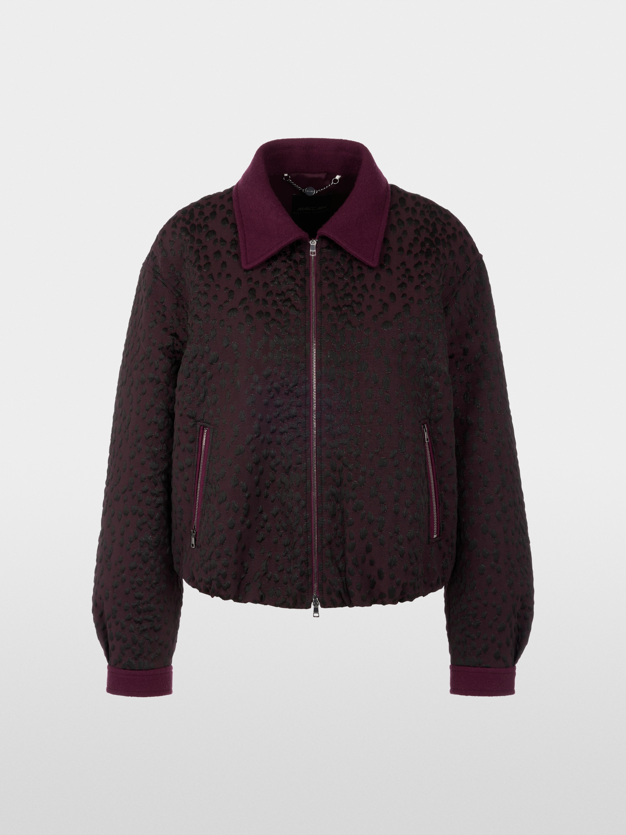 Veste à motif texturé