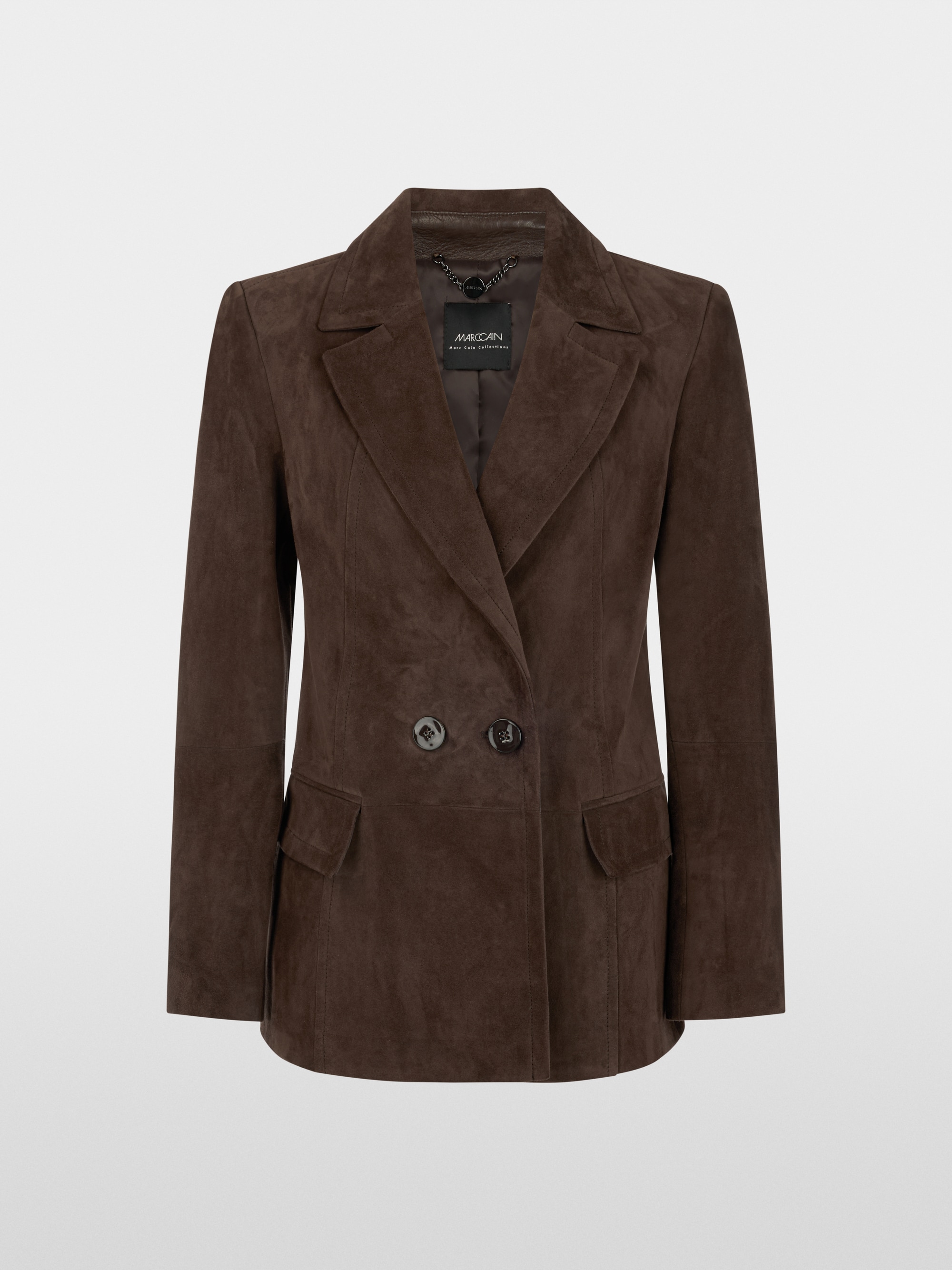 Suede blazer